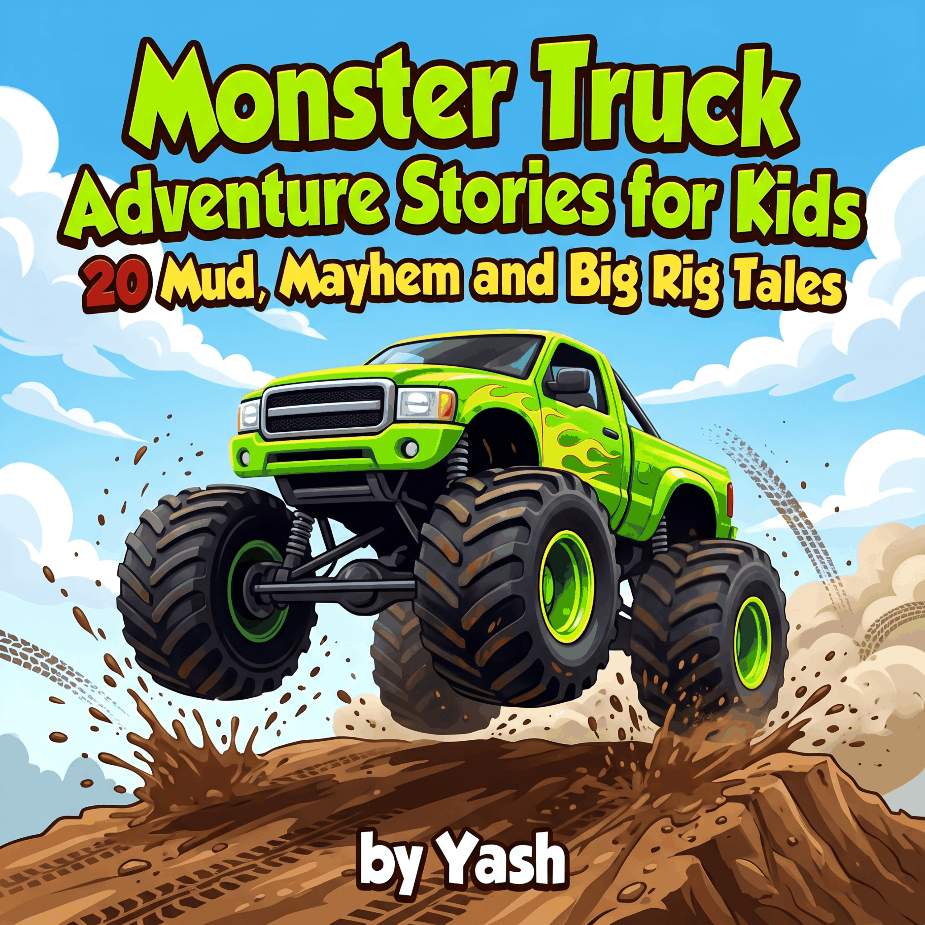 Monster Truck Adventure Stories for Kids: 20 Mud, Mayhem and Big Rig Tales