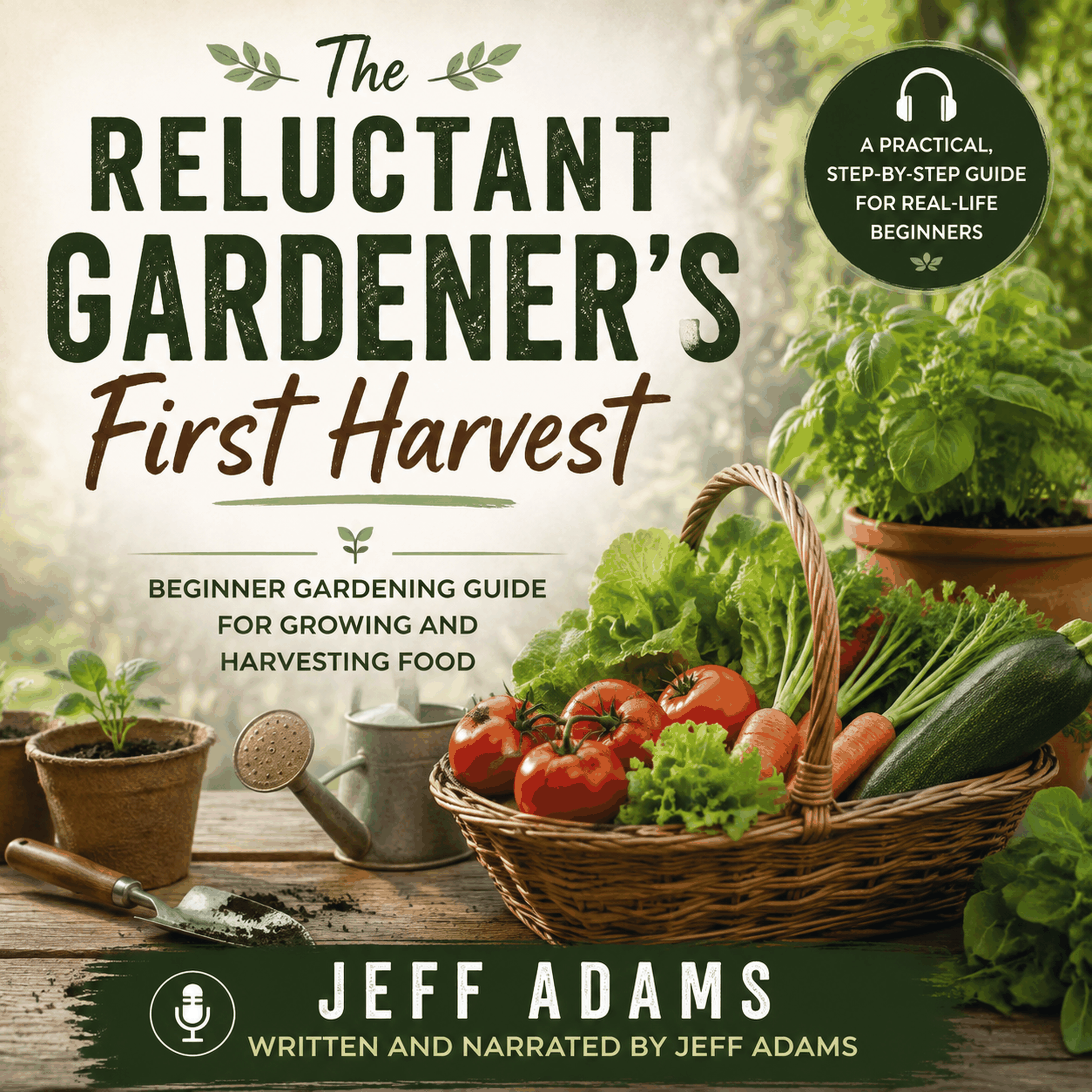 The Reluctant Gardener’s First Harvest