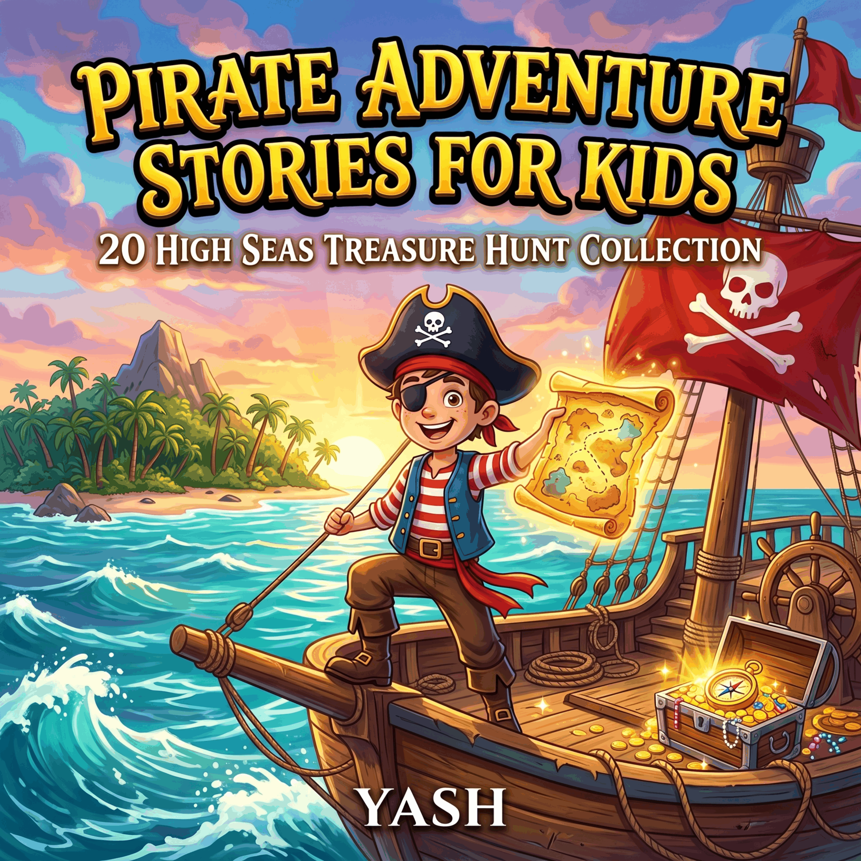 Pirate Adventure Stories for Kids: 20 High Seas Treasure Hunt Collection