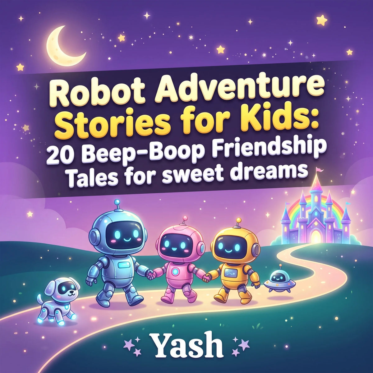 Robot Adventure Stories for Kids: 20 Beep-Boop Friendship Tales for sweet dreams