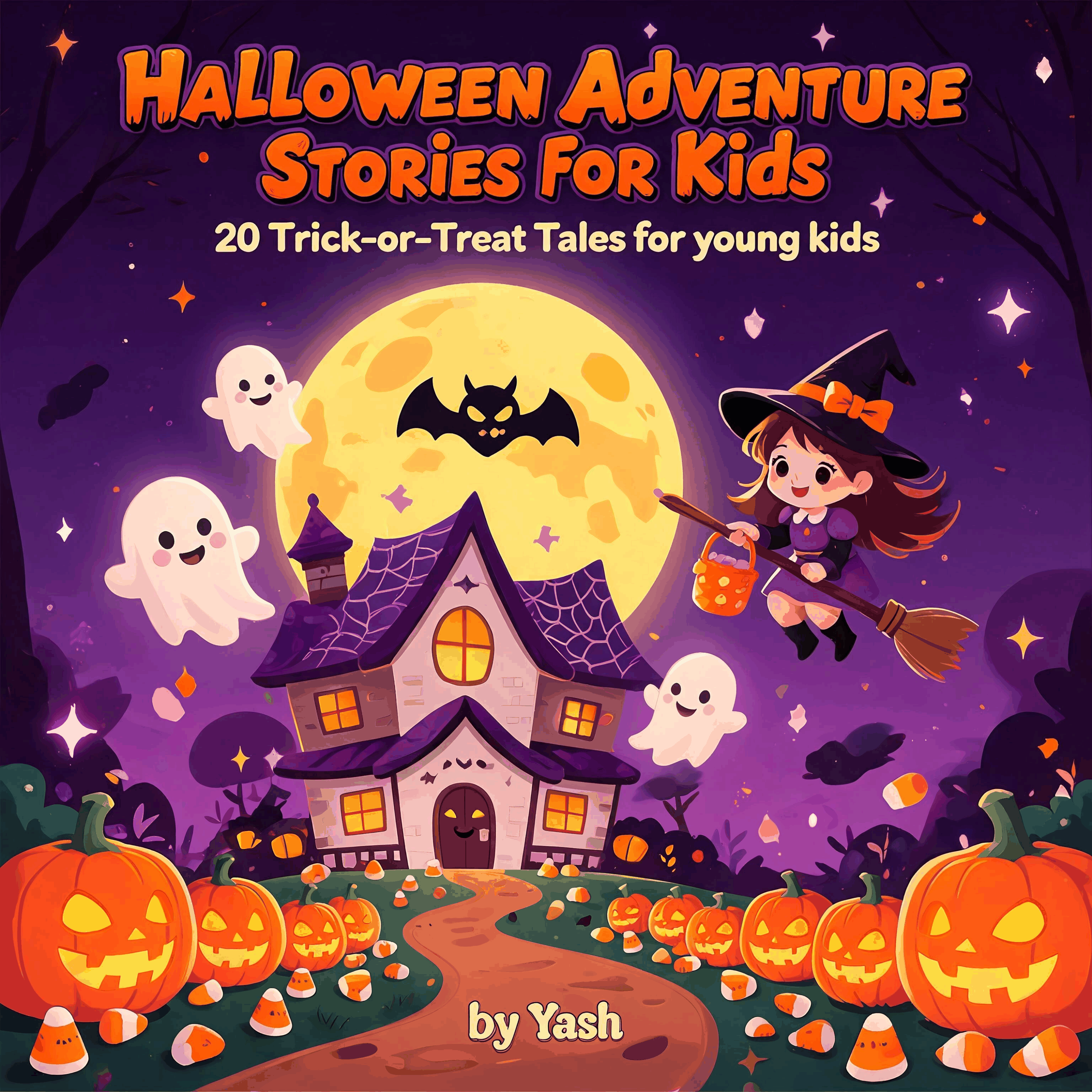Halloween Adventure Stories for Kids: 20 Trick-or-Treat Tales for young kids