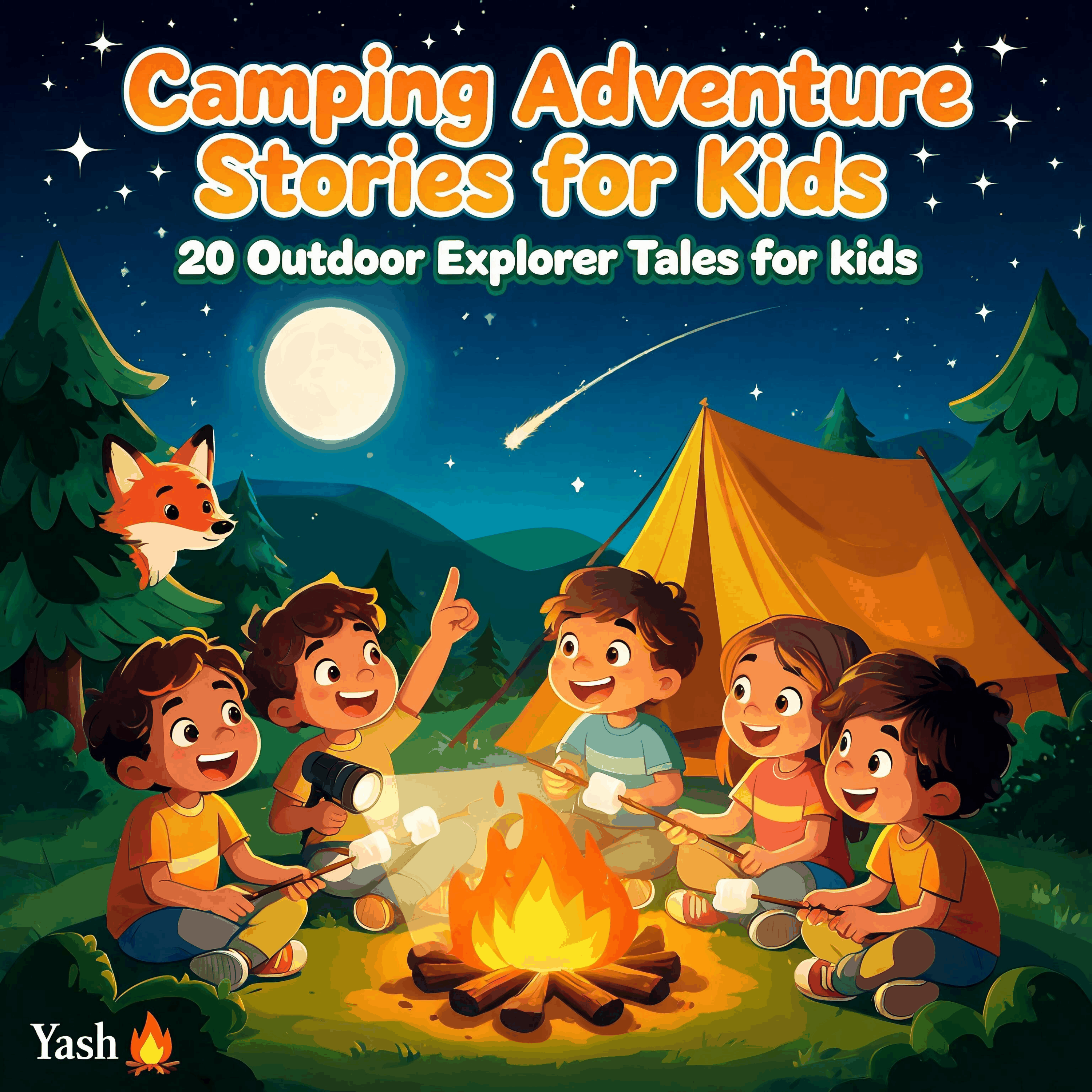 Camping Adventure Stories for Kids: 20 Outdoor Explorer Tales for kids