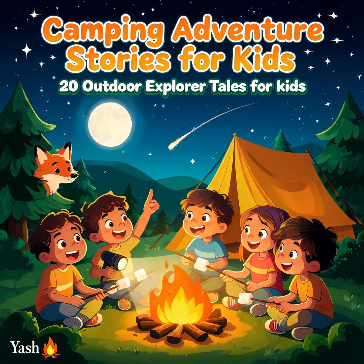 Camping Adventure Stories for Kids: 20 Outdoor Explorer Tales for kids