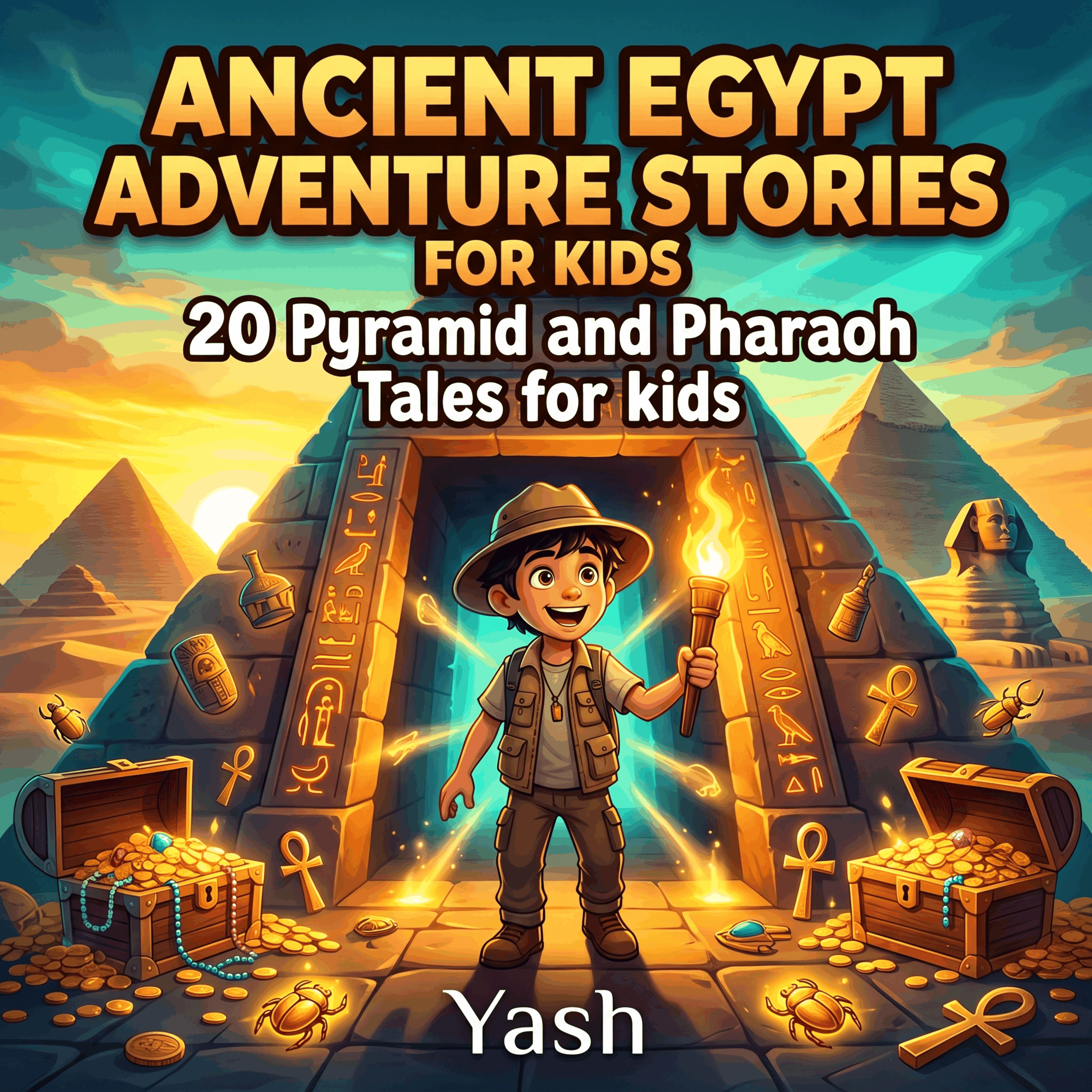 Ancient Egypt Adventure Stories for Kids: 20 Pyramid and Pharaoh Tales for kids