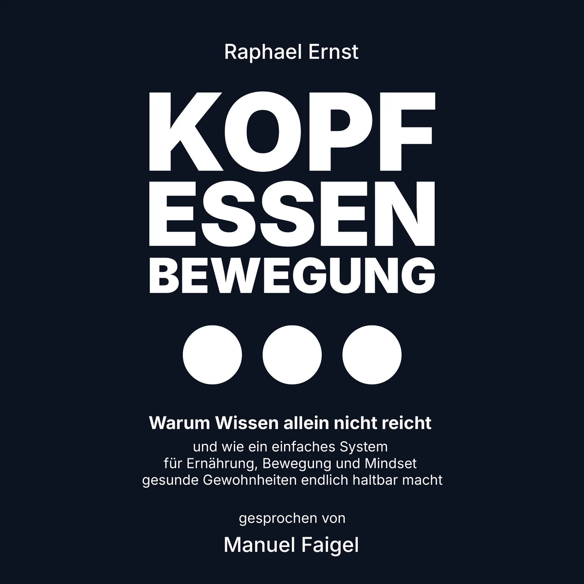 Kopf Essen Bewegung