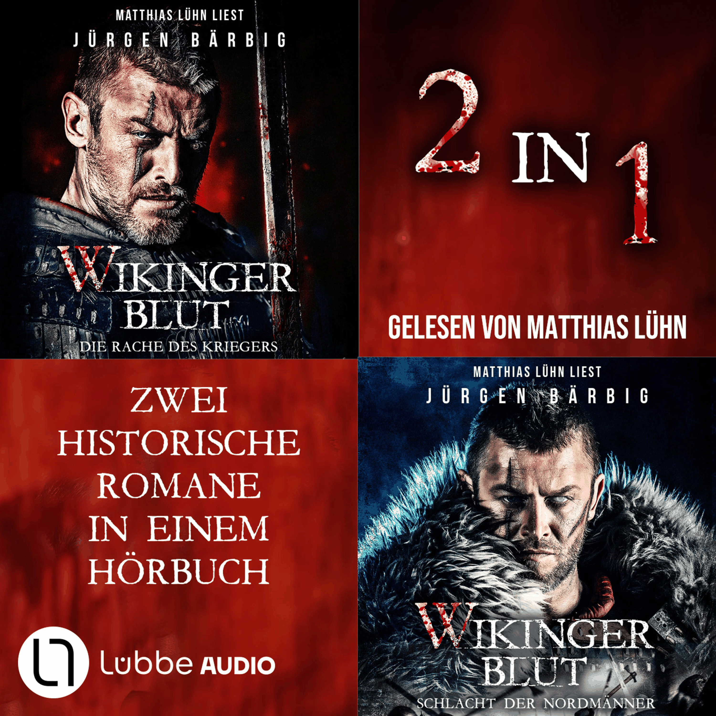 Wikingerblut - Teil 1-2 - Wikinger-Krieger-Reihe, Sammelband 1