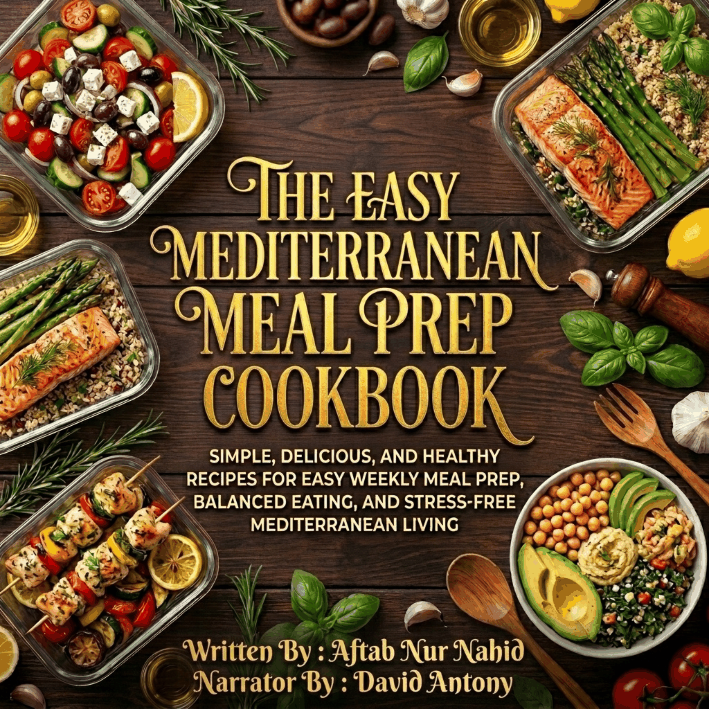 The Easy Mediterranean Meal Prep Cookbook