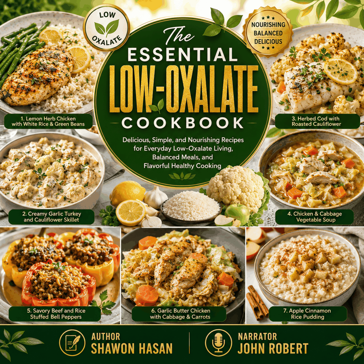 The Essential Low-Oxalate Cookbook