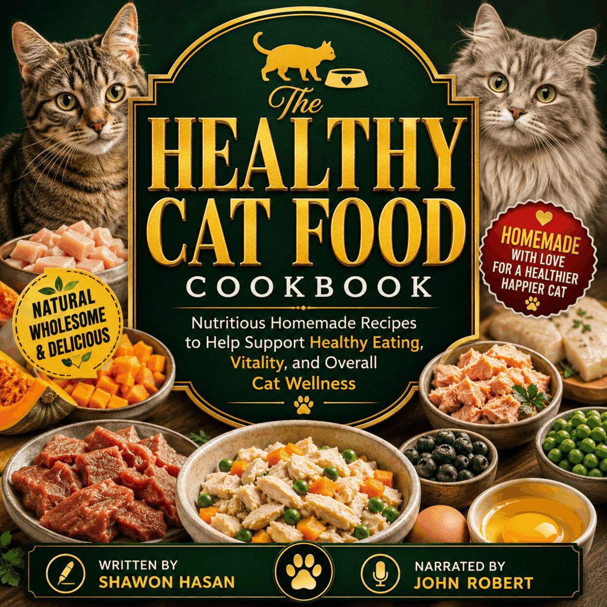 The Healthy Cat Food Cookbook