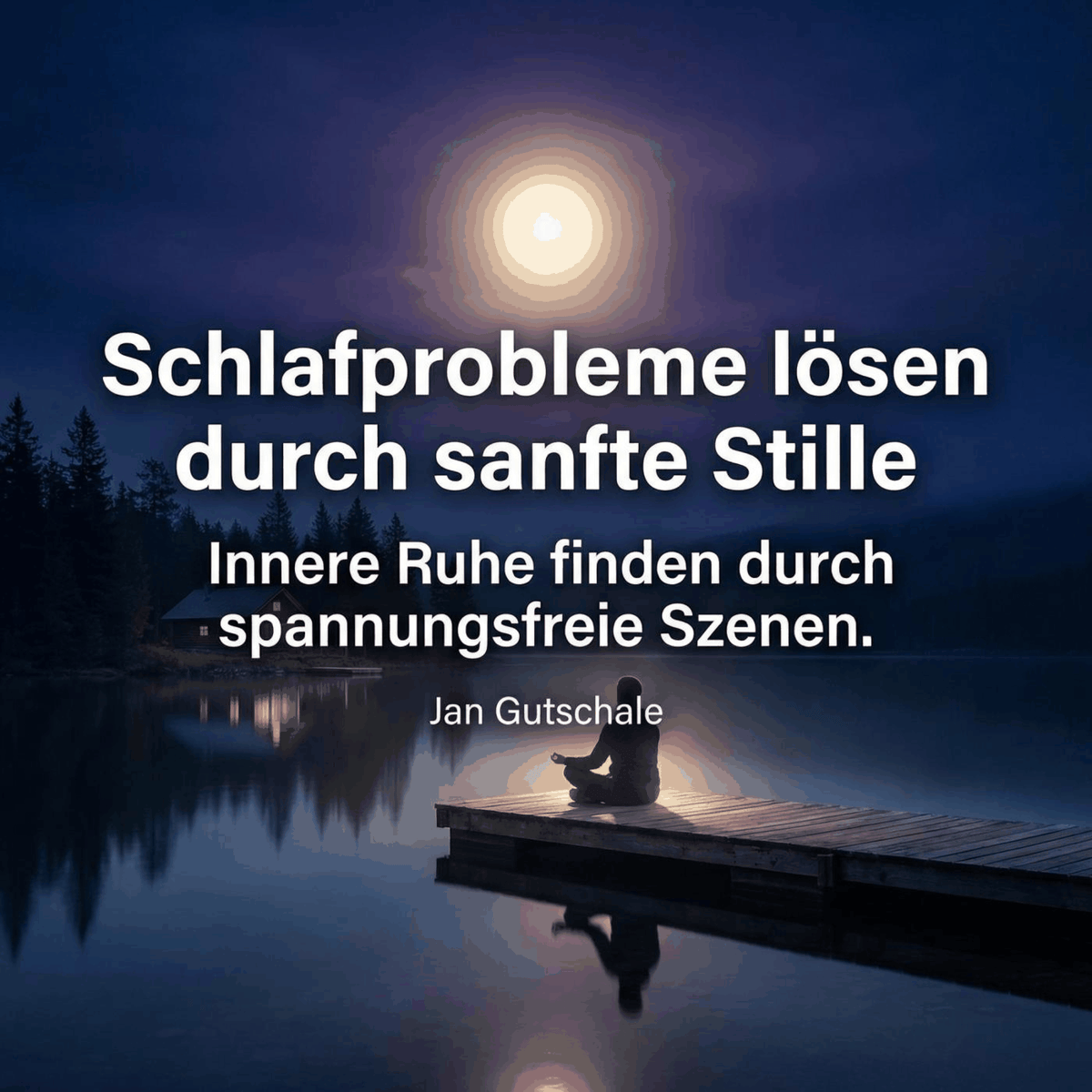 Schlafprobleme lösen durch sanfte Stille