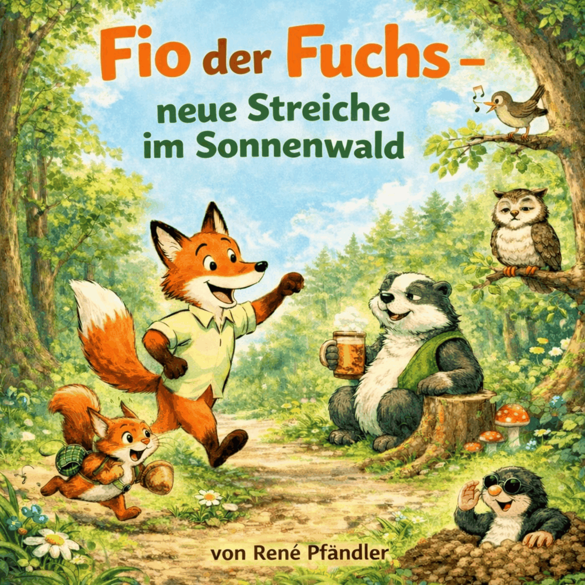 Fio der Fuchs – neue Streiche im Sonnenwald