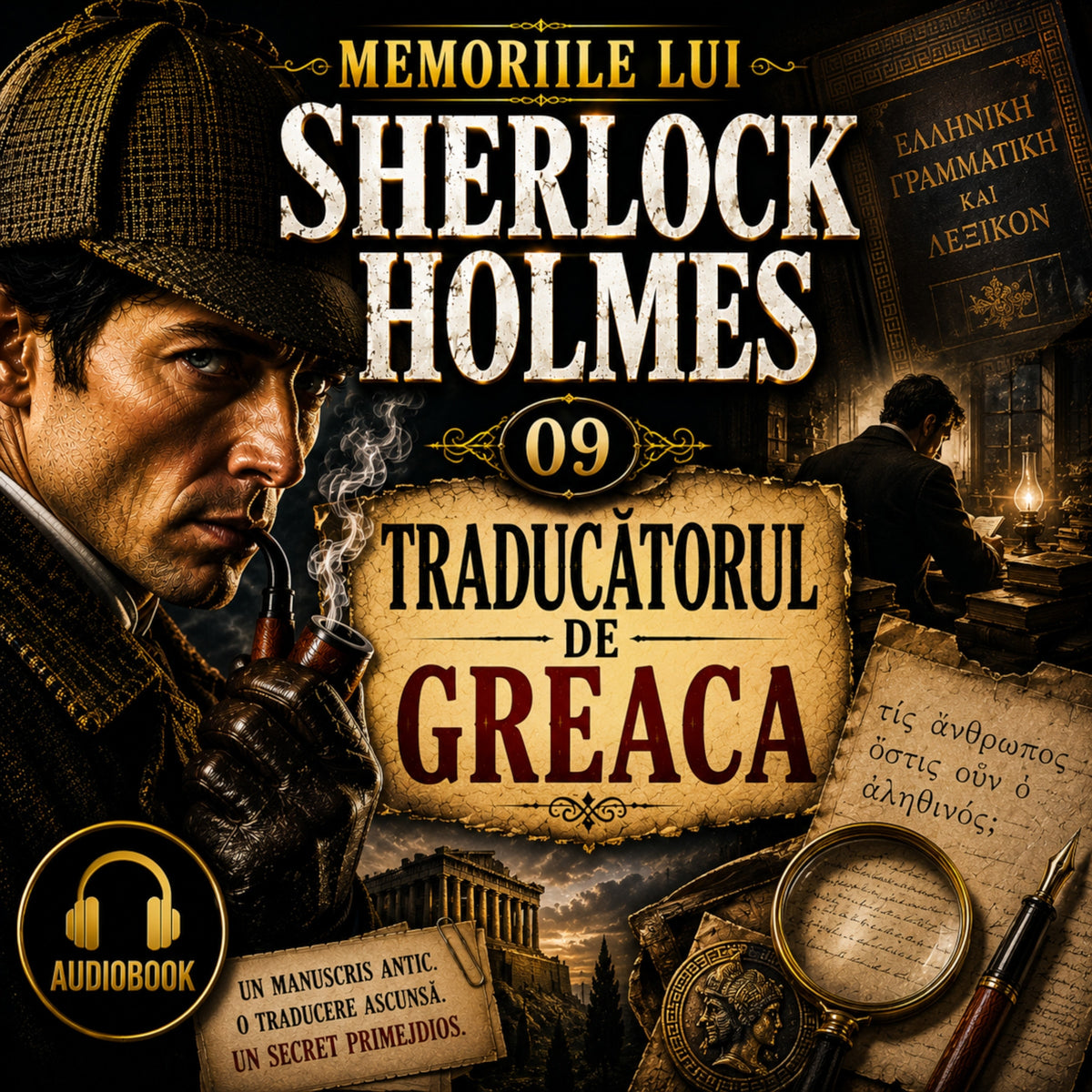 Aventurile lui Sherlock Holmes - 05. Memoriile lui Sherlock Holmes - 09. Traducatorul de greaca