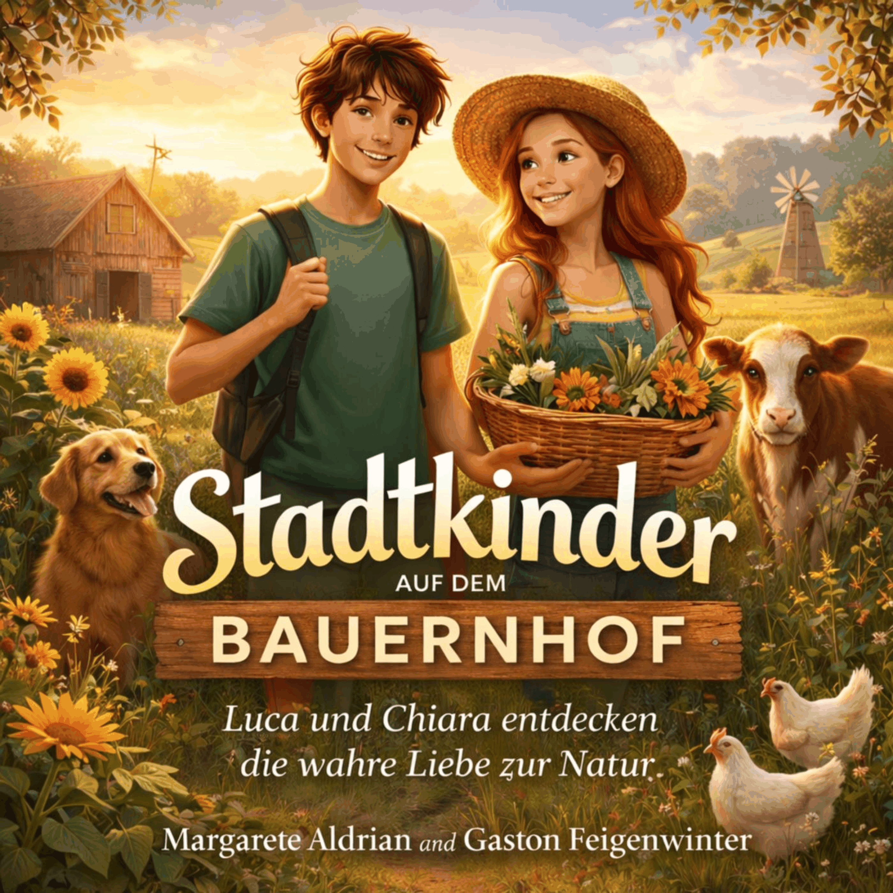 Stadtkinder auf dem Bauernhof