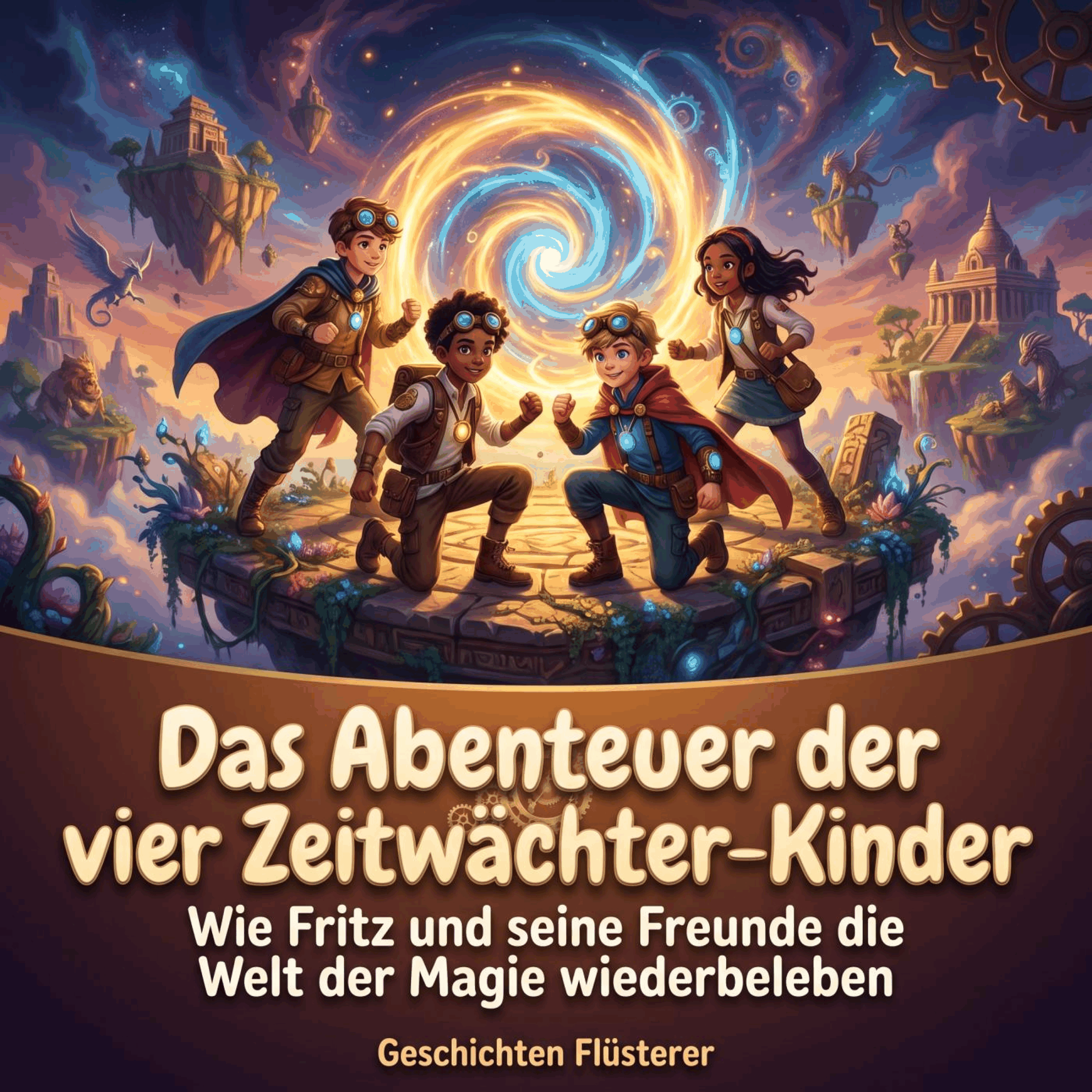Das Abenteuer der vier Zeitwächter-Kinder