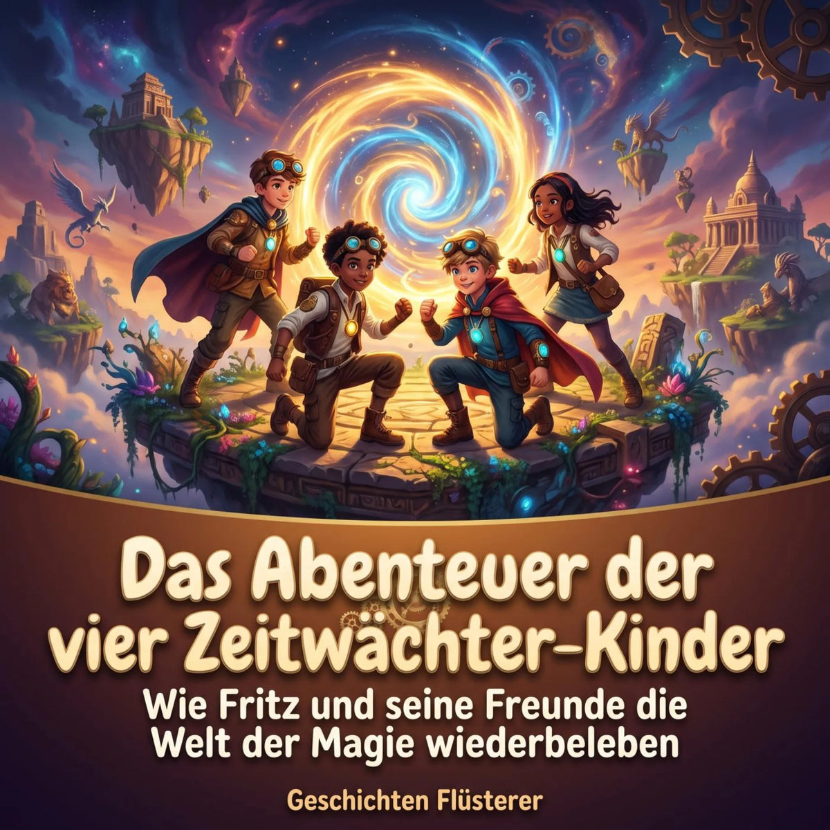 Das Abenteuer der vier Zeitwächter-Kinder