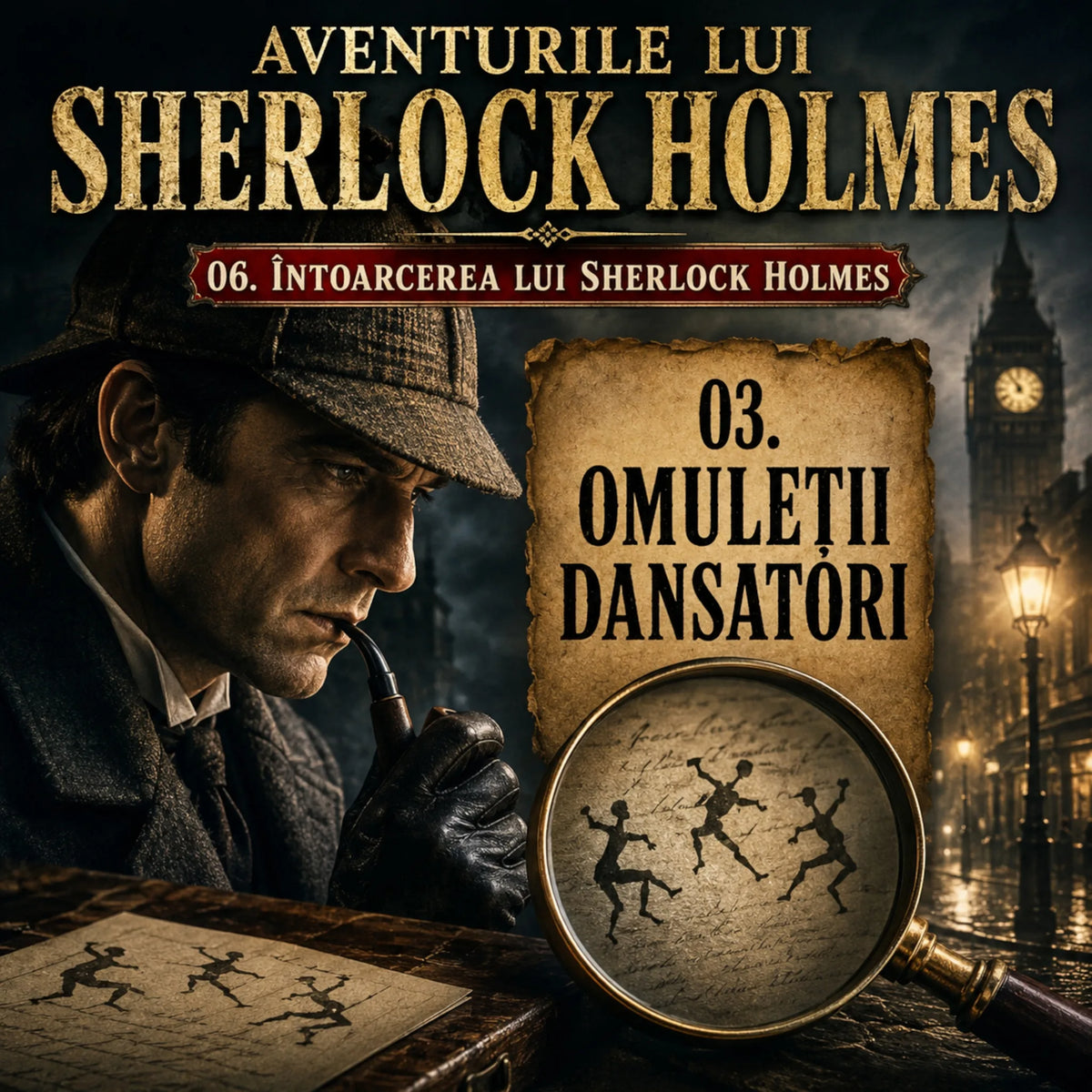 Aventurile lui Sherlock Holmes - 06. Intoarcerea lui Sherlock Holmes - 03. Omuletii dansatori