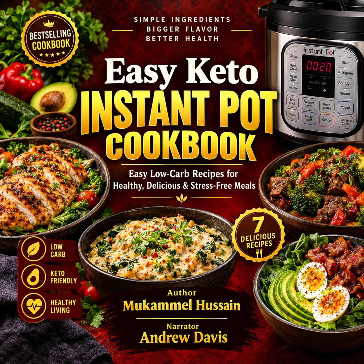 Easy Keto Instant Pot Cookbook