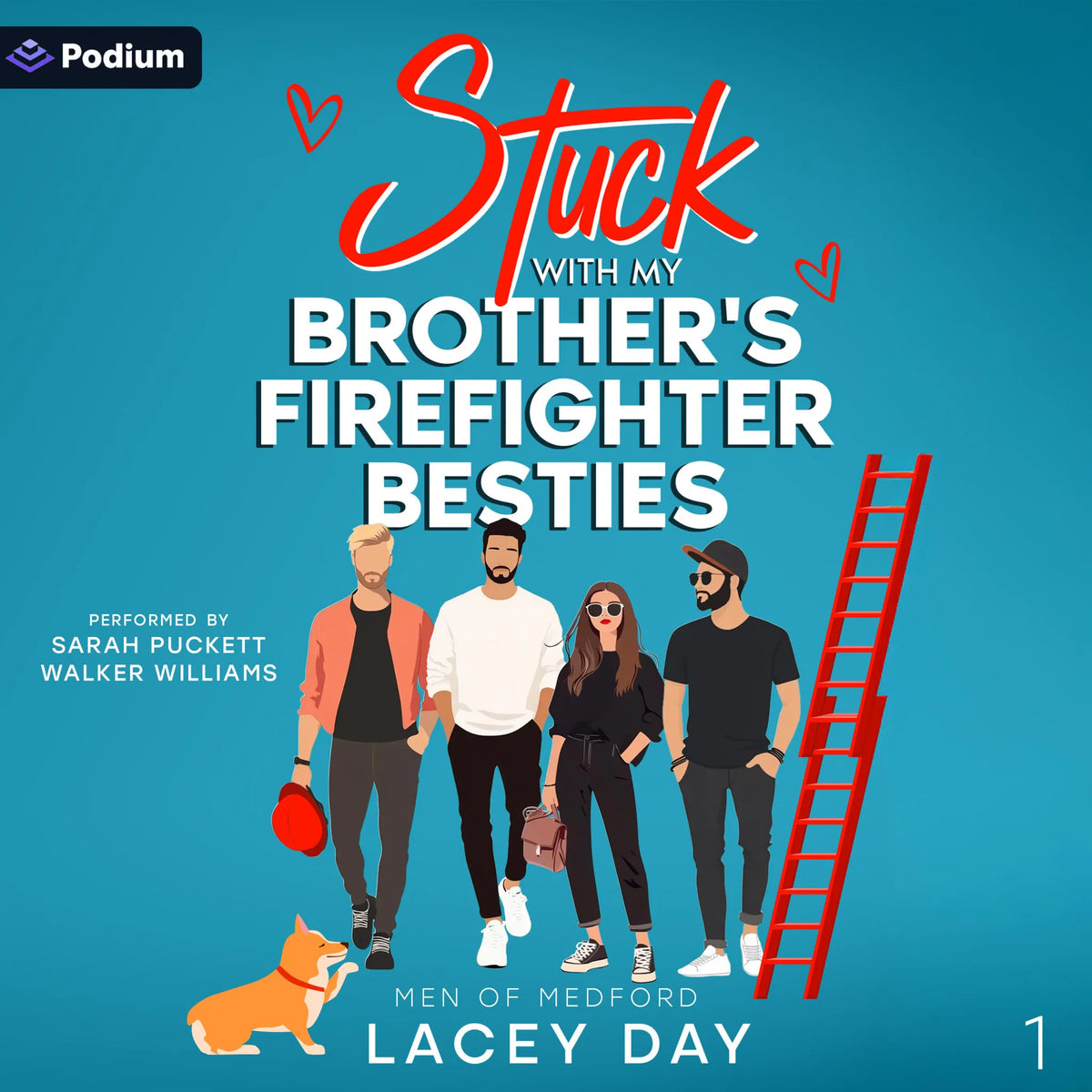 Stuck with My Brother's Firefighter Besties