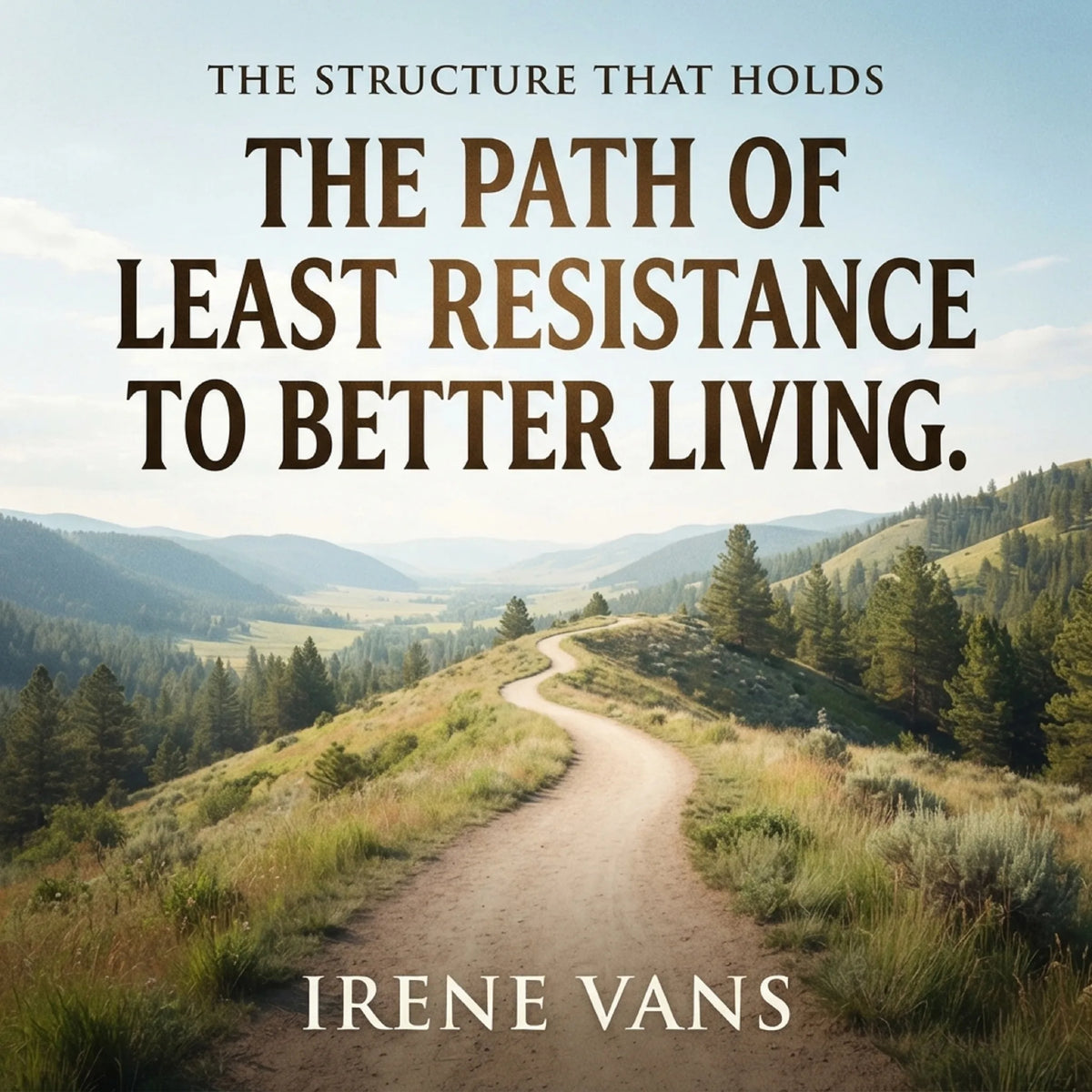 The Path of Least Resistance to Better Living. The Structure that Holds