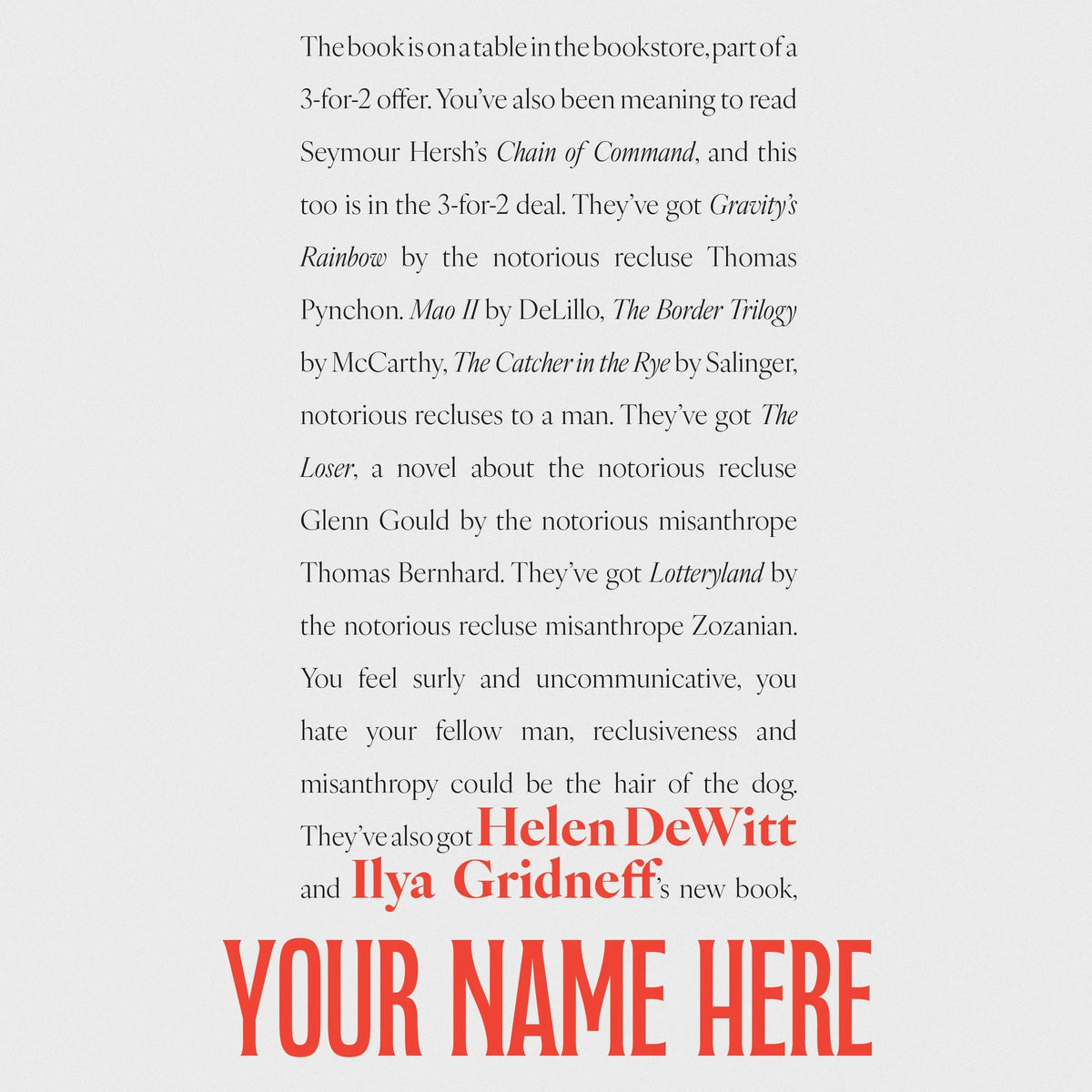 Your Name Here