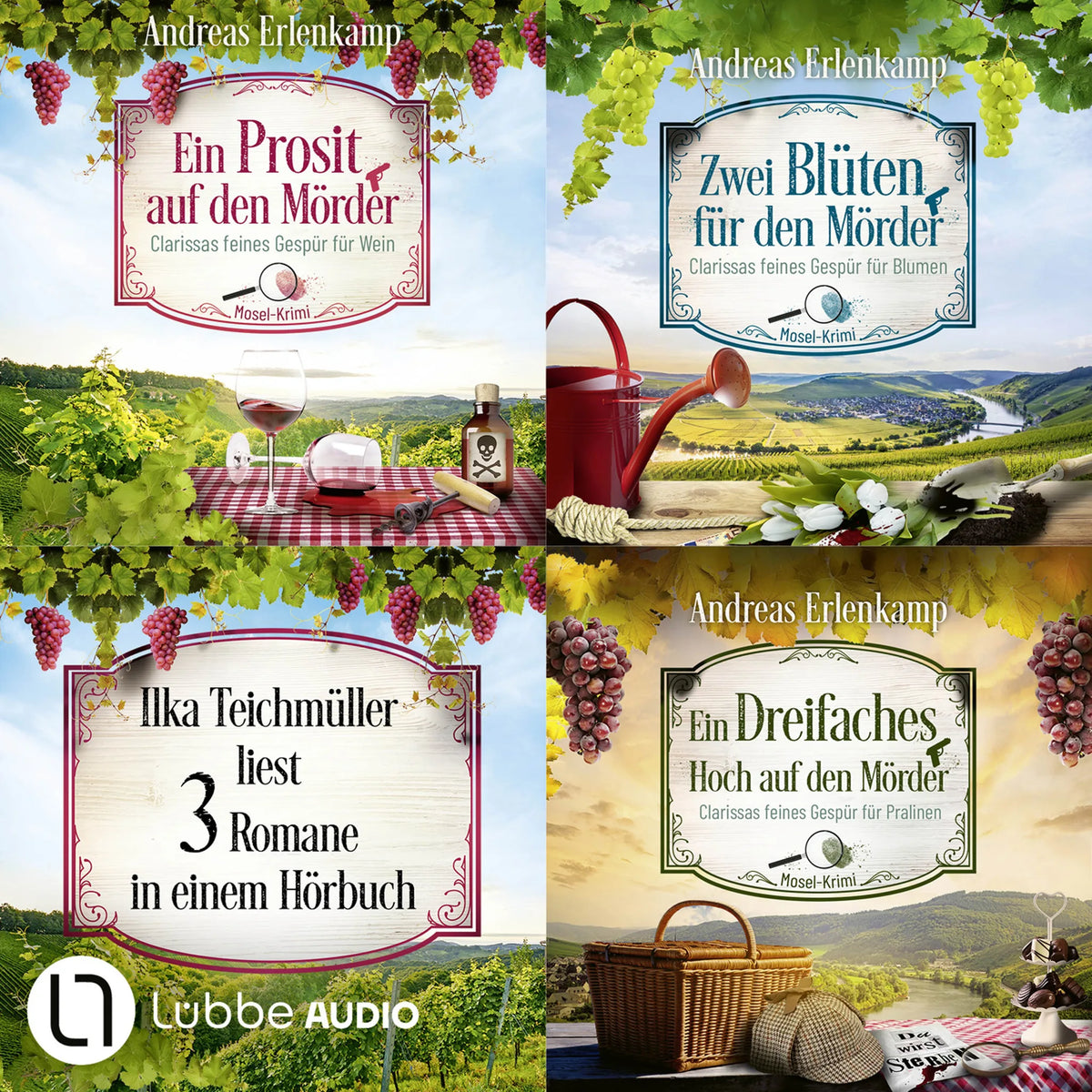 Mosel-Krimi 1-3 - Ein Fall für den Krimi-Club 3 in 1
