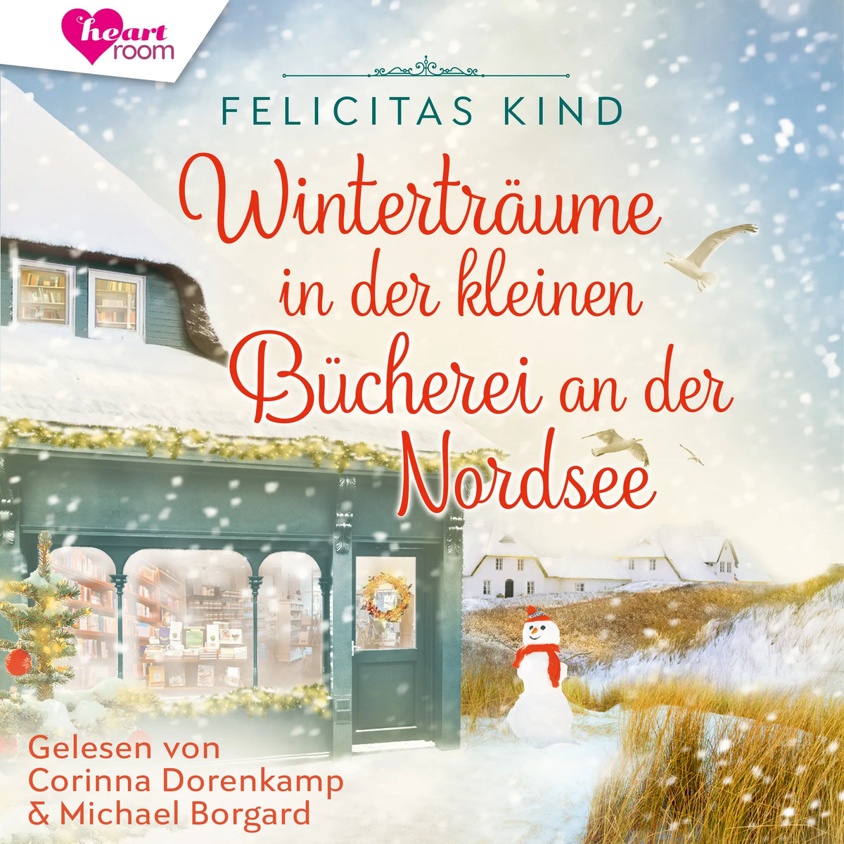 Winterträume in der kleinen Bücherei an der Nordsee
