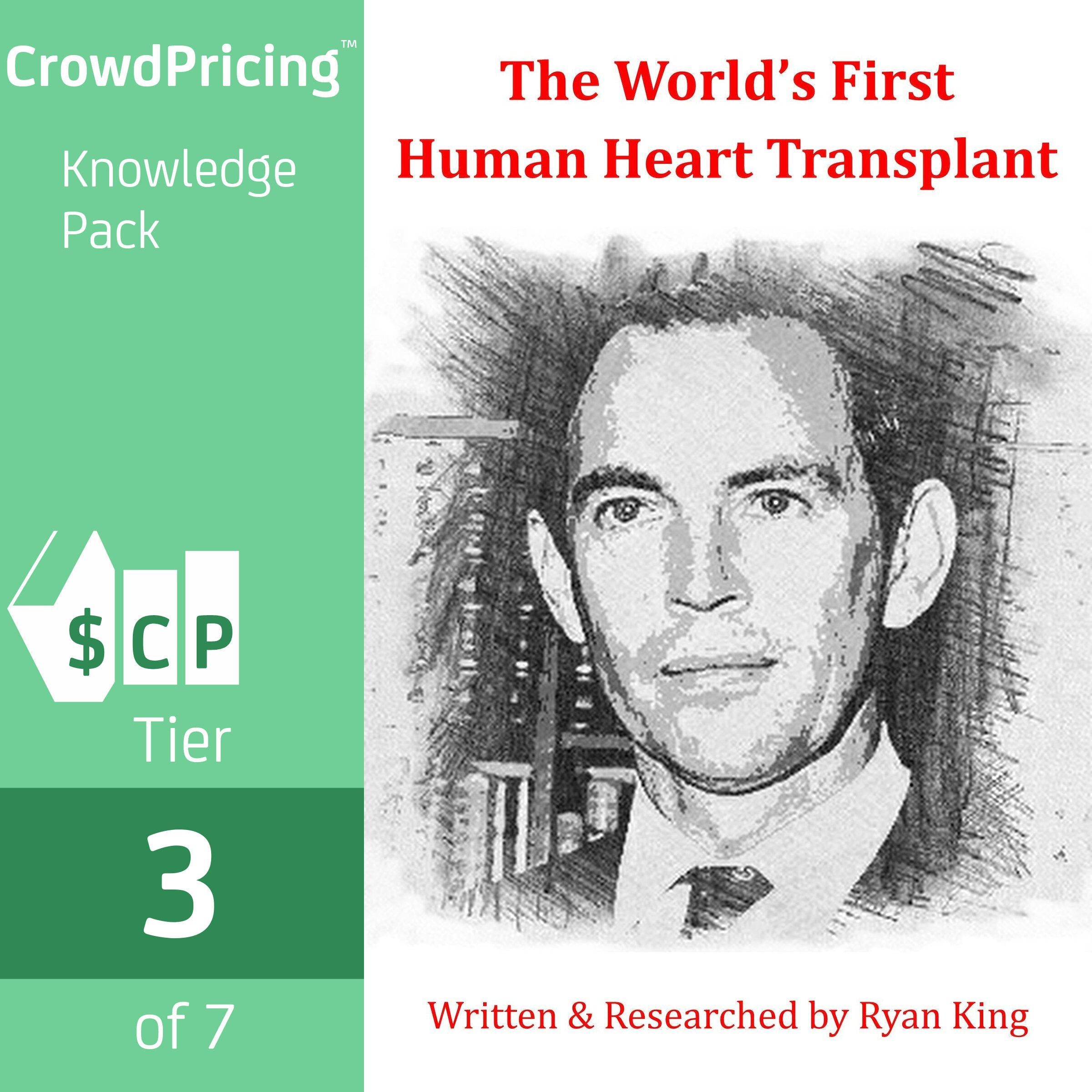 The World's First Human Heart Transplant