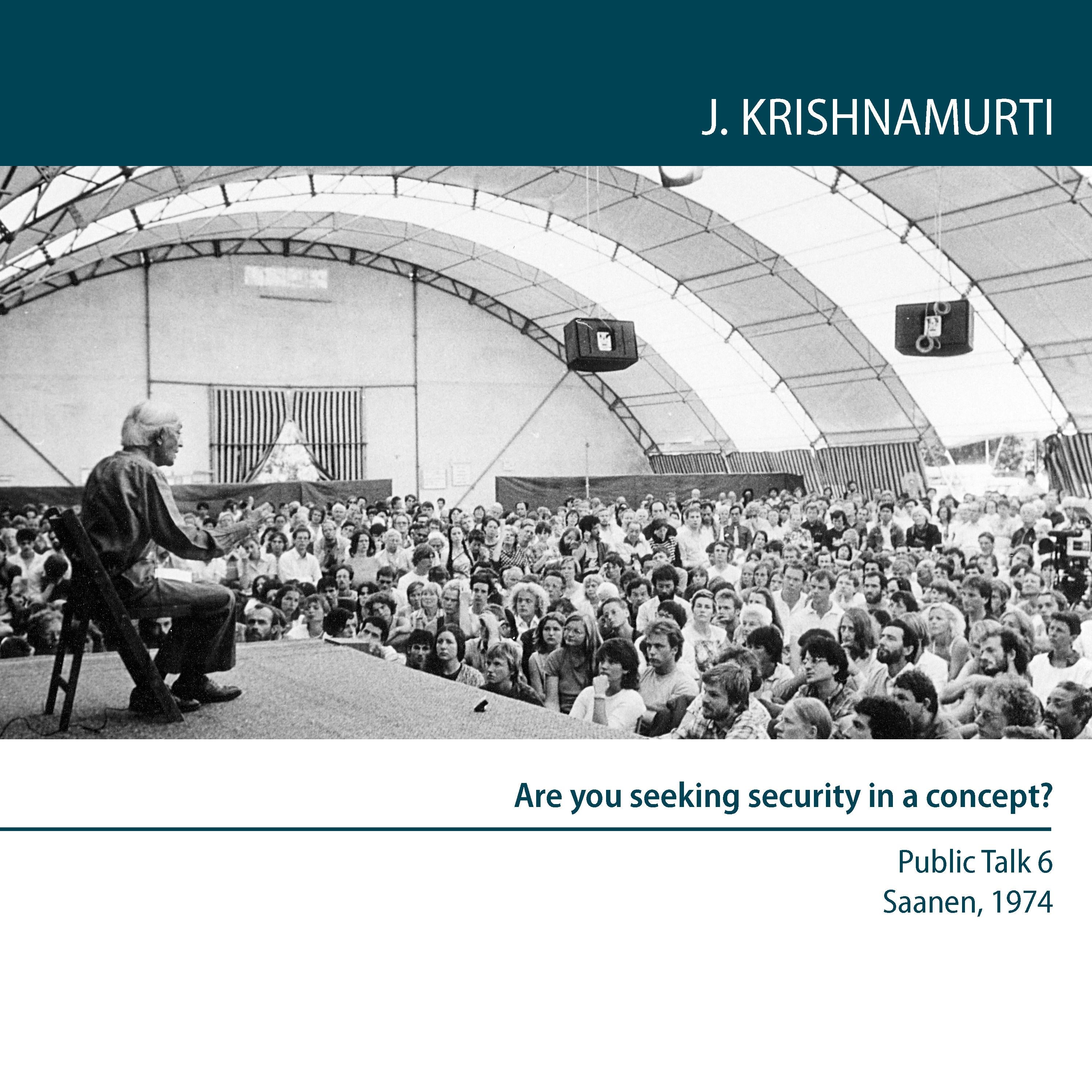 Are You Seeking Security in  a Concept?