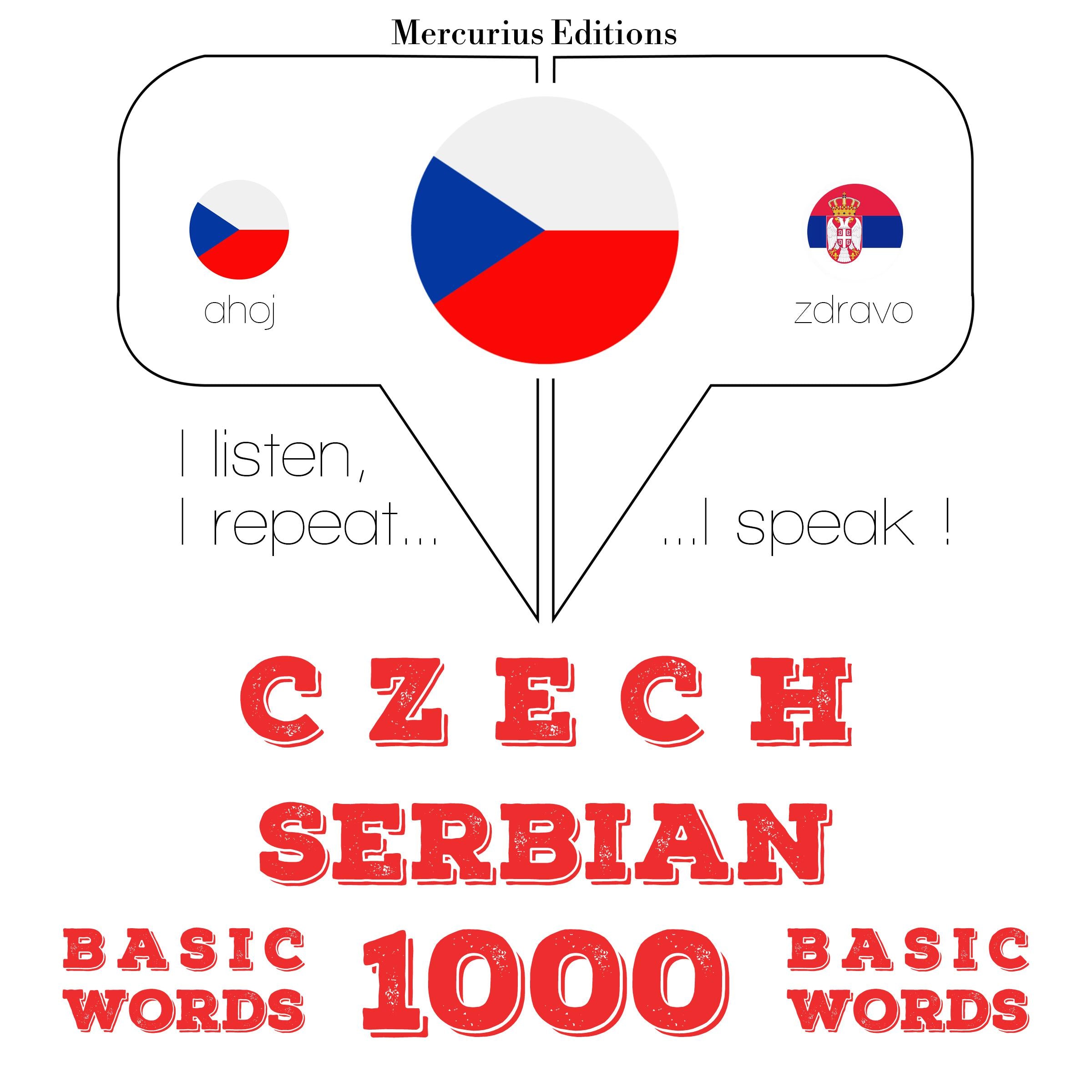 Čeština - srbština: 1000 základních slov