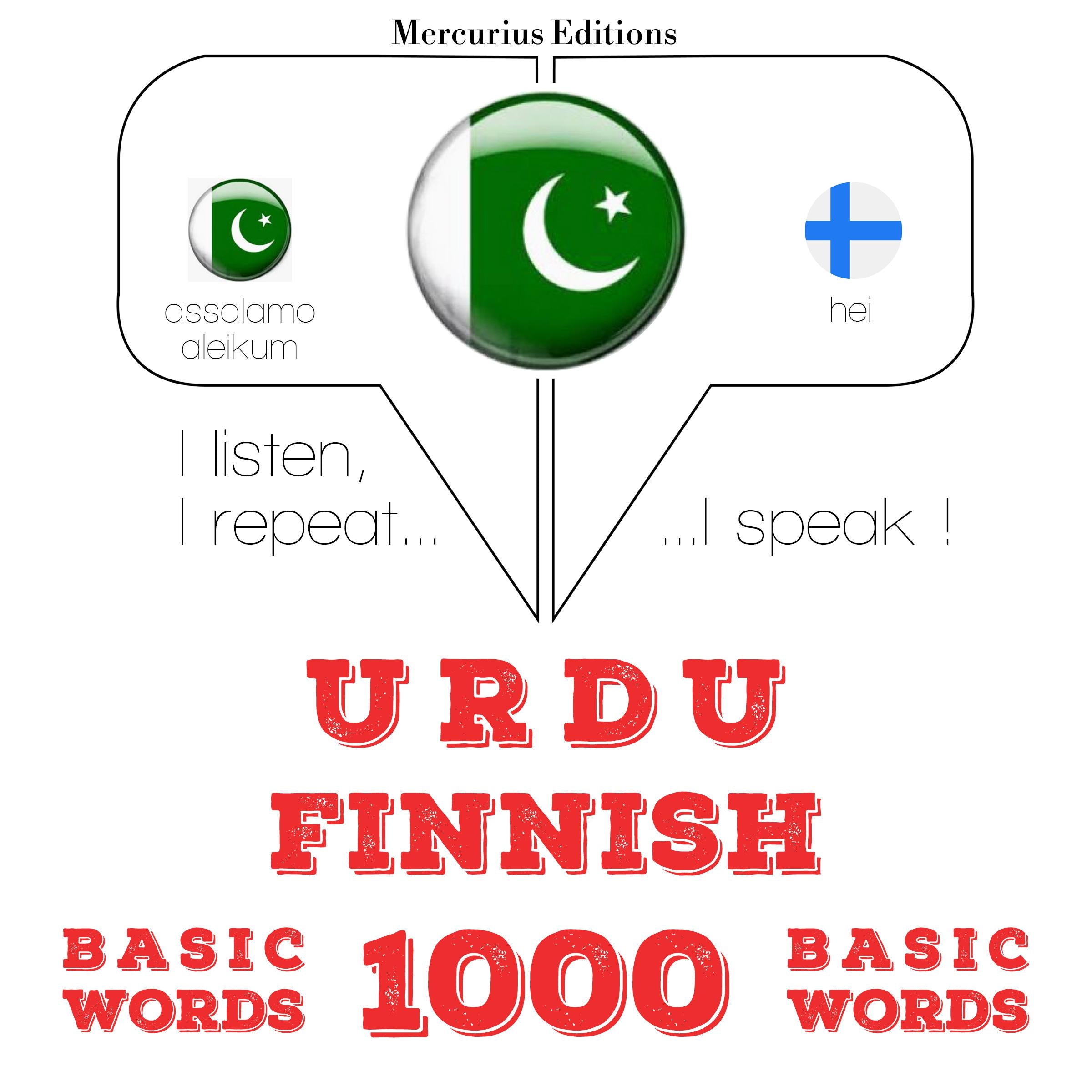 1000 فینیش میں ضروری الفاظ