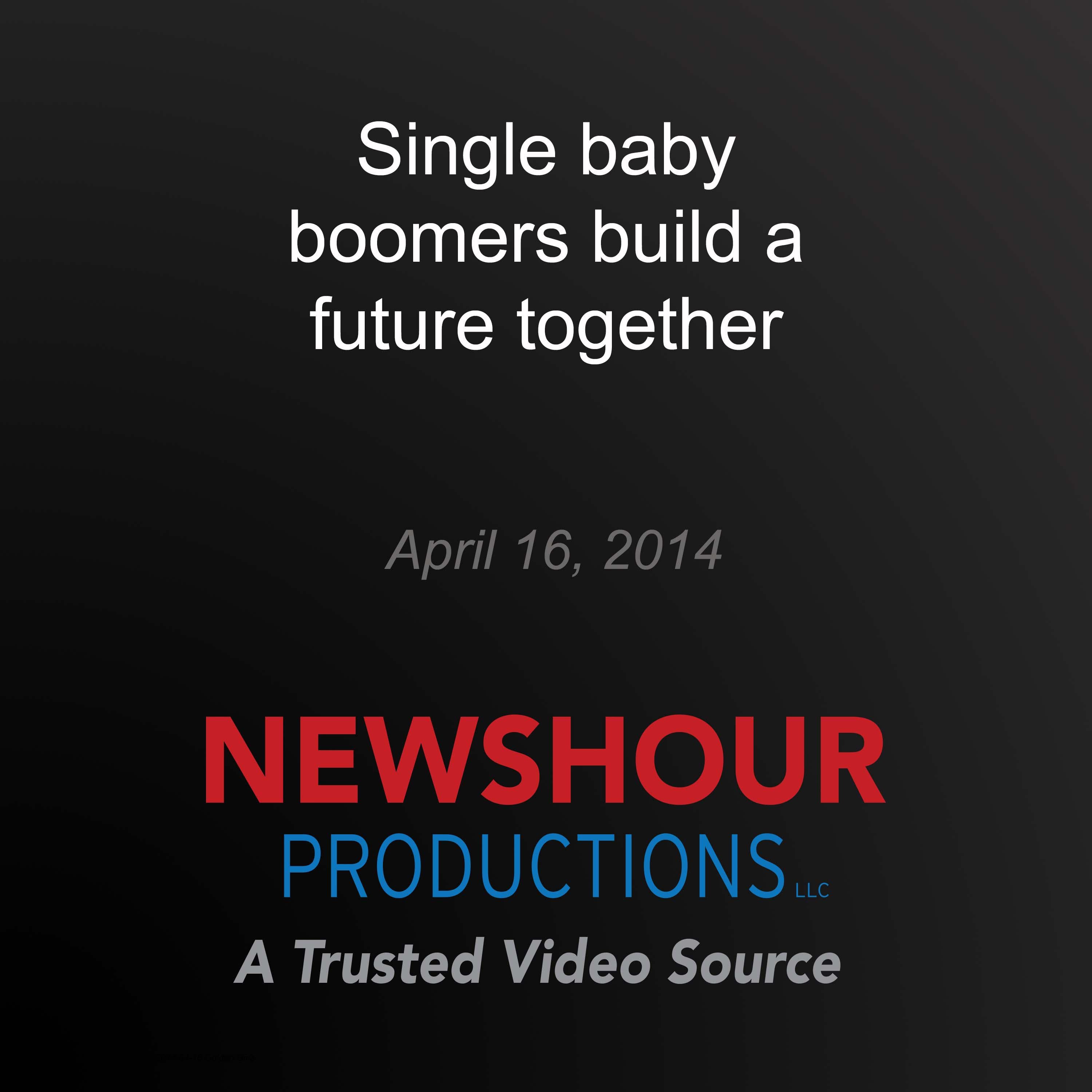 Single baby boomers build a future together