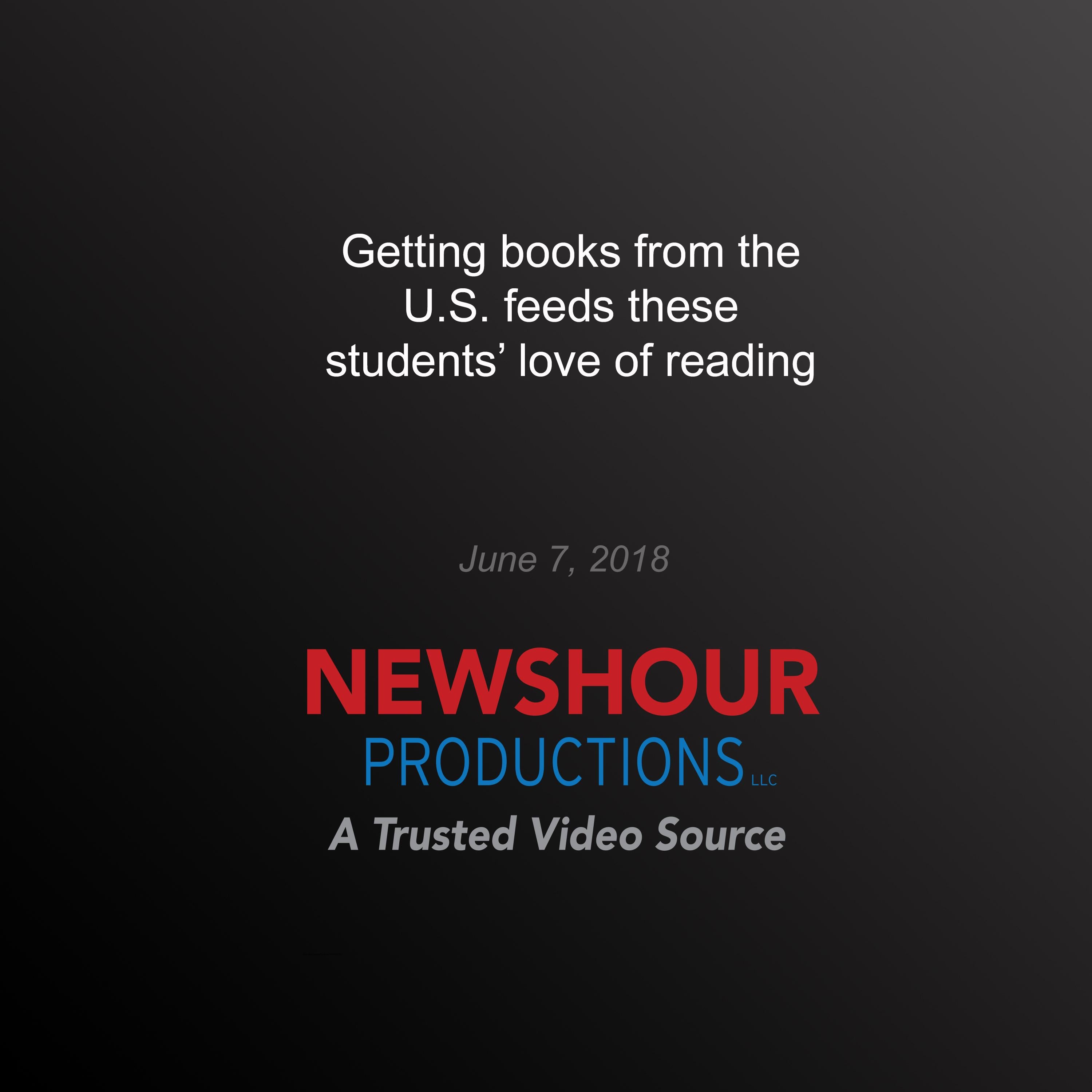 Getting books from the U.S. feeds these students’ love of reading