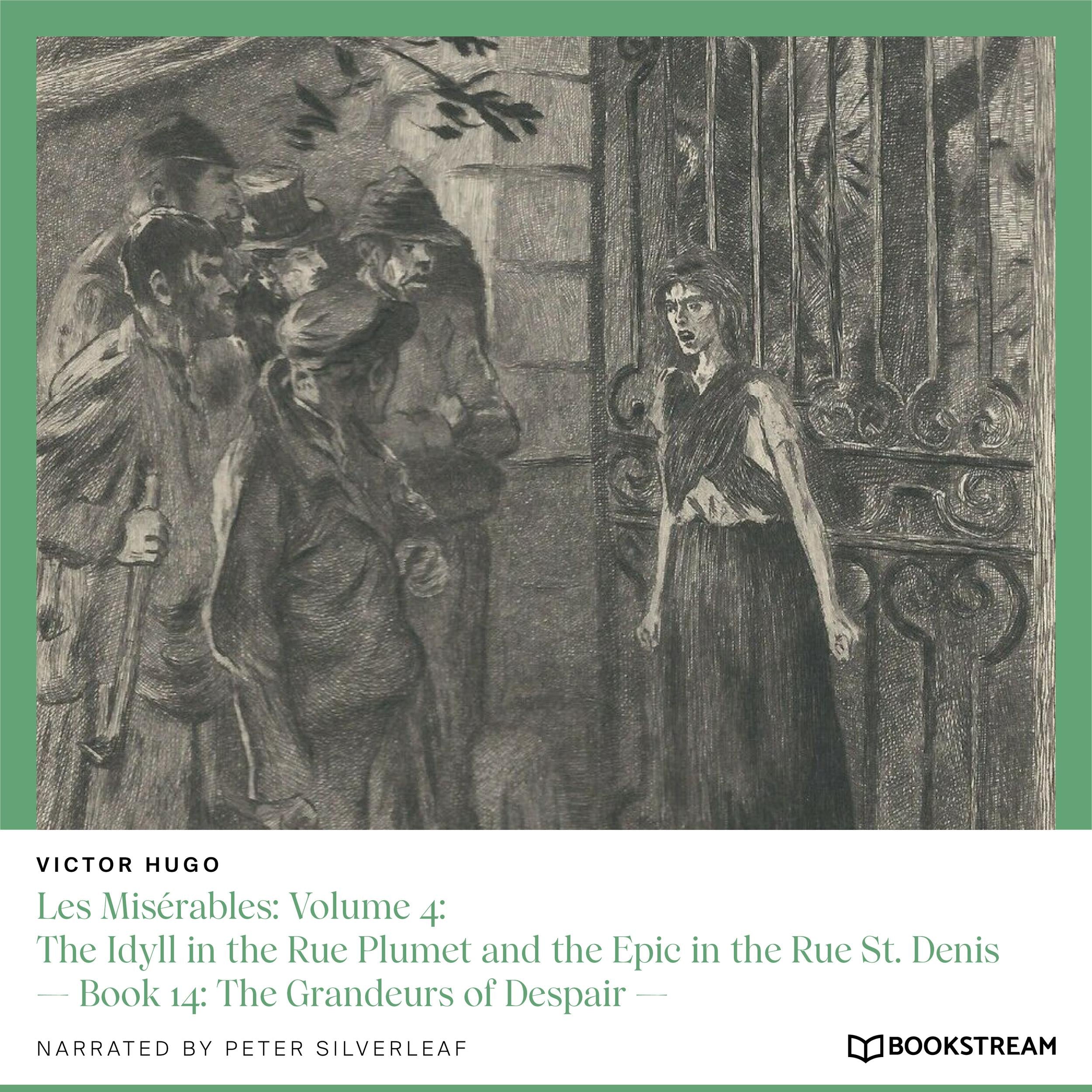 Les Misérables: Volume 4: The Idyll in the Rue Plumet and the Epic in the Rue St. Denis - Book 14: The Grandeurs of Despair (Unabridged)