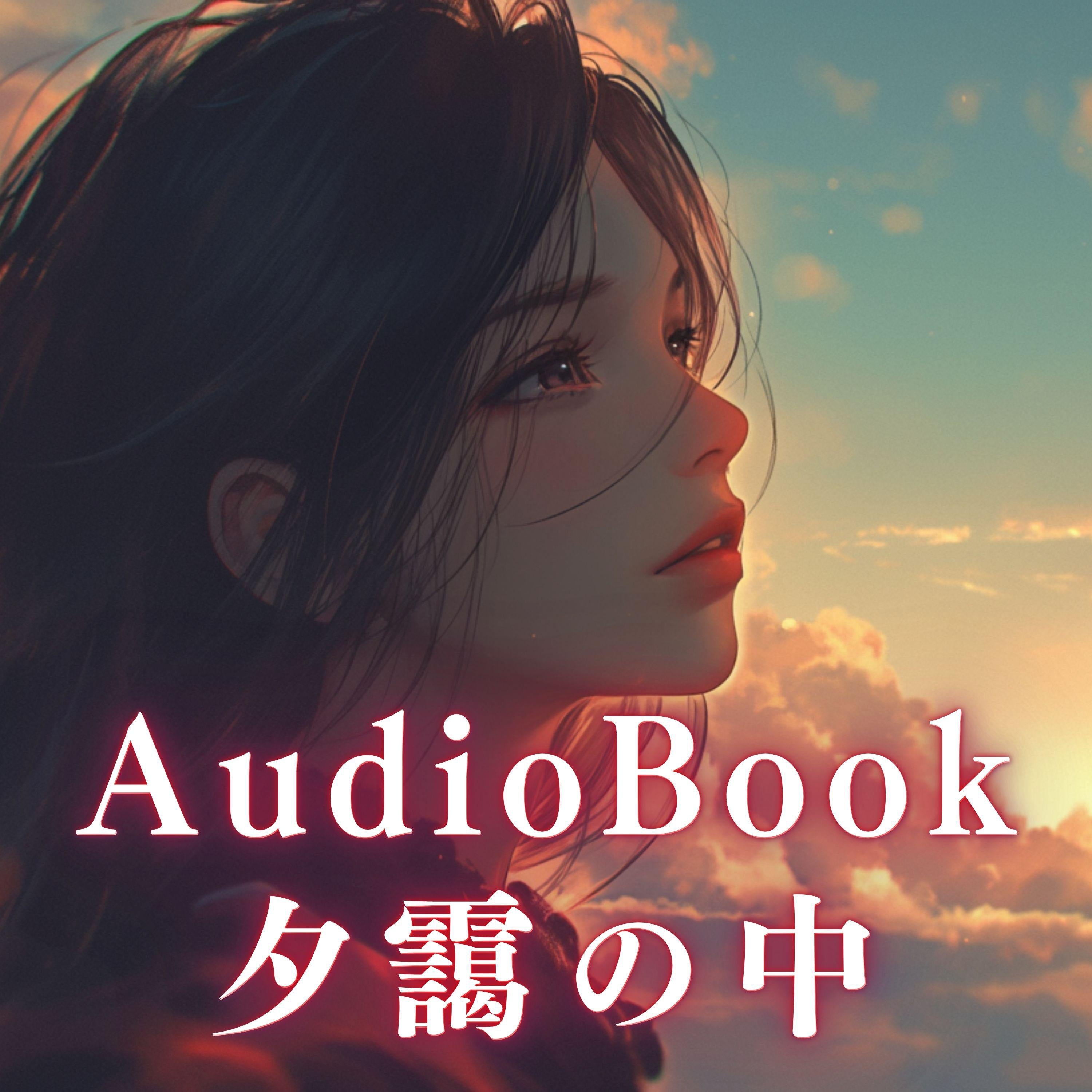 夕靄の中
