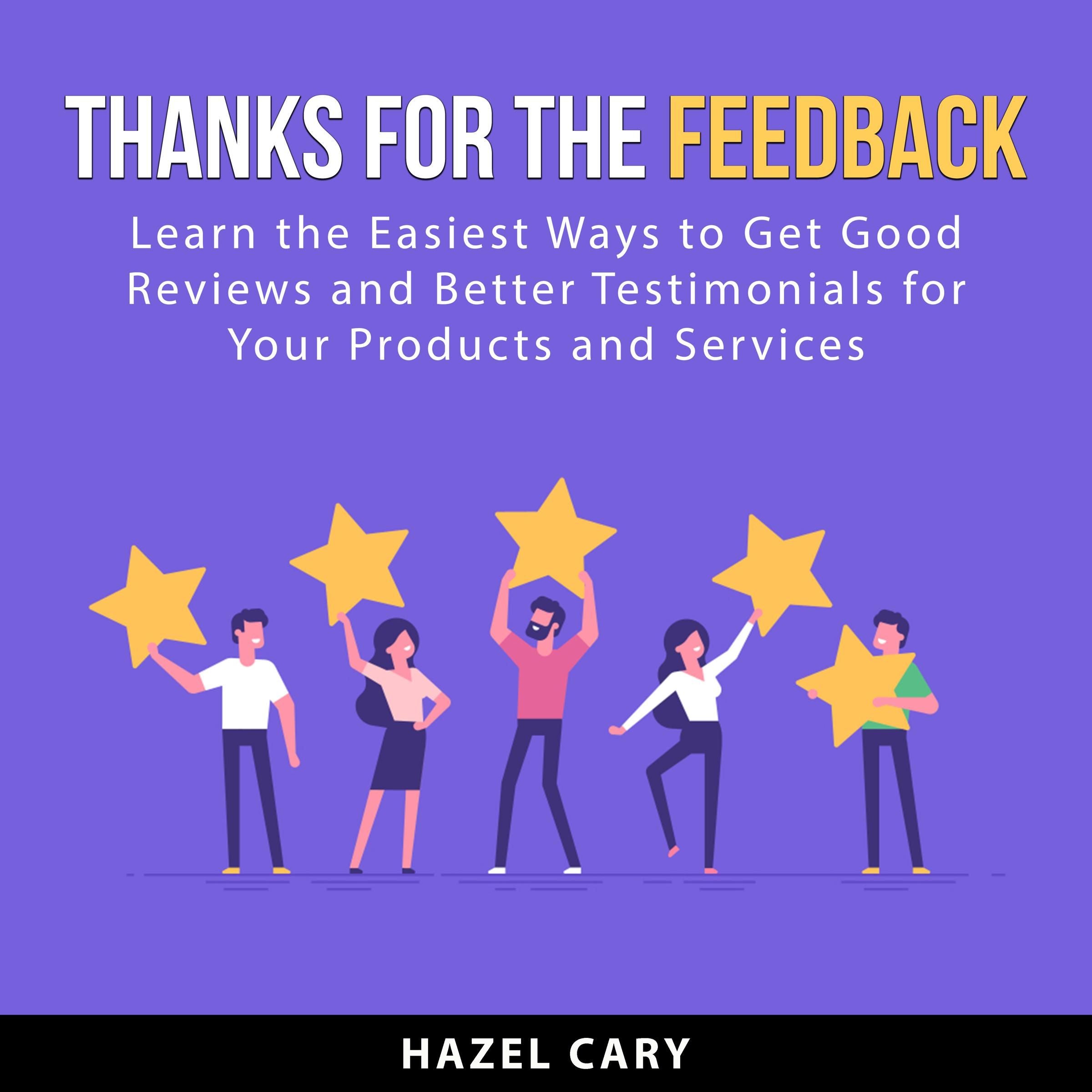 Thanks for the Feedback