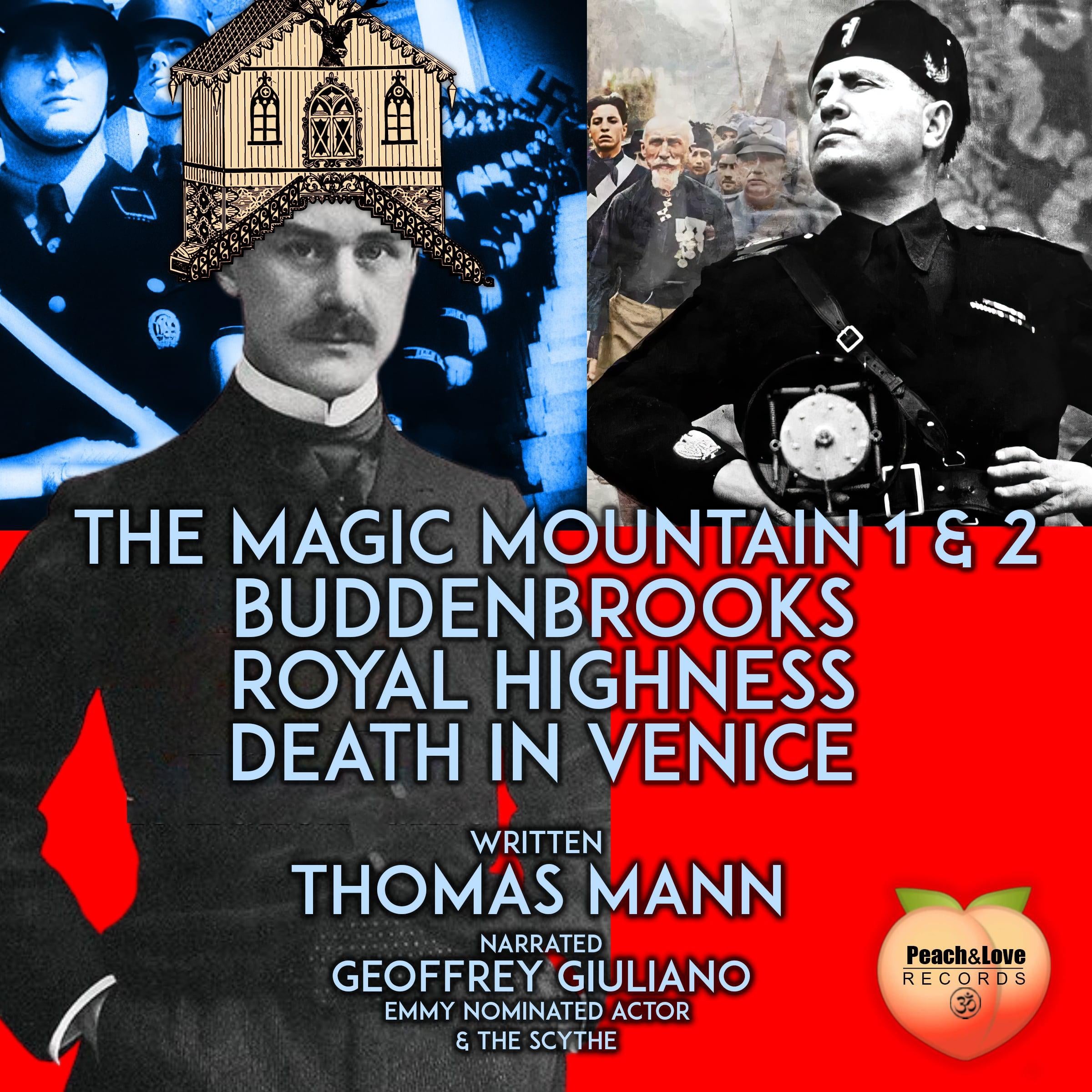 The Magic Mountain 1 & 2 Buddenbrooks Royal Highness Death In Venice