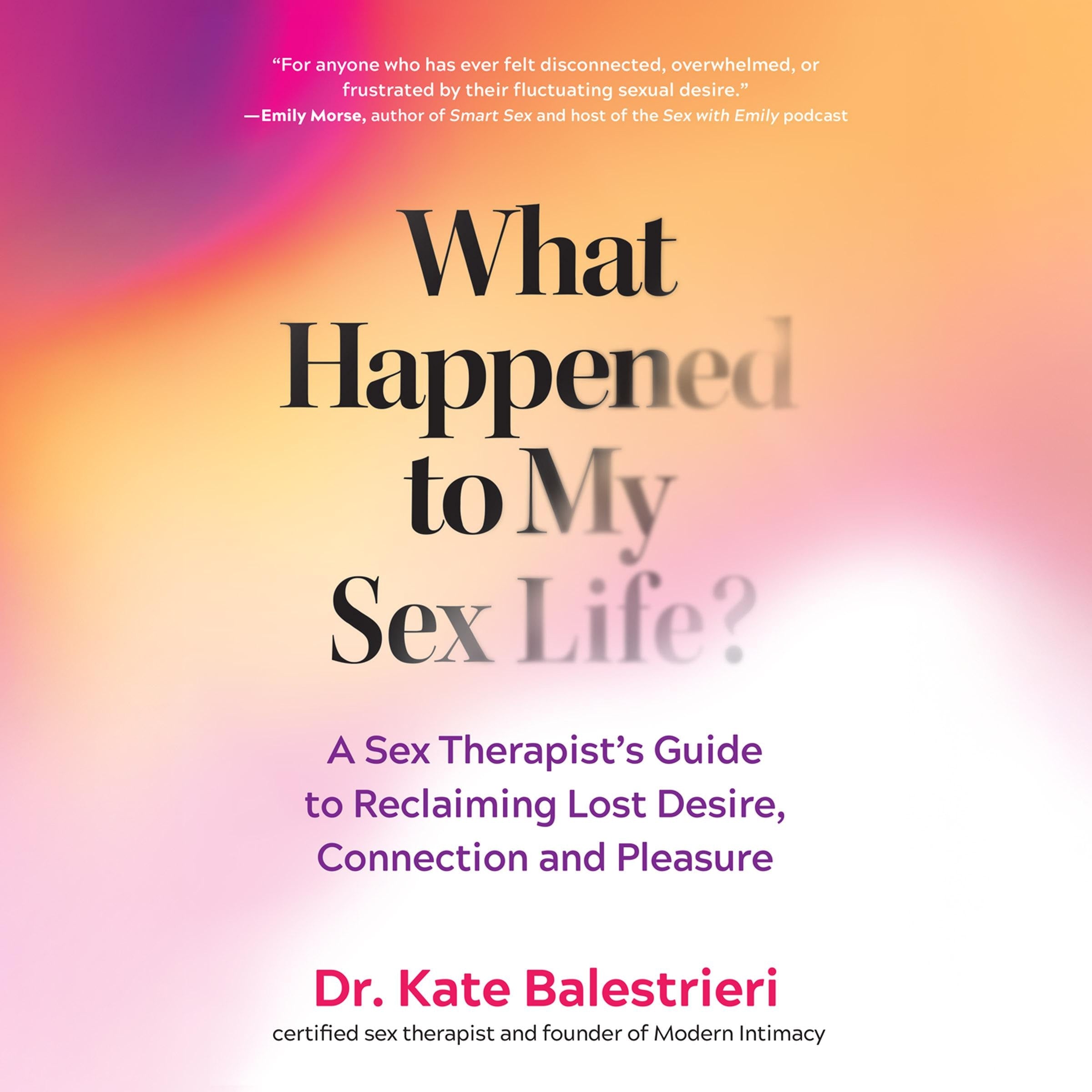 What Happened to My Sex Life?