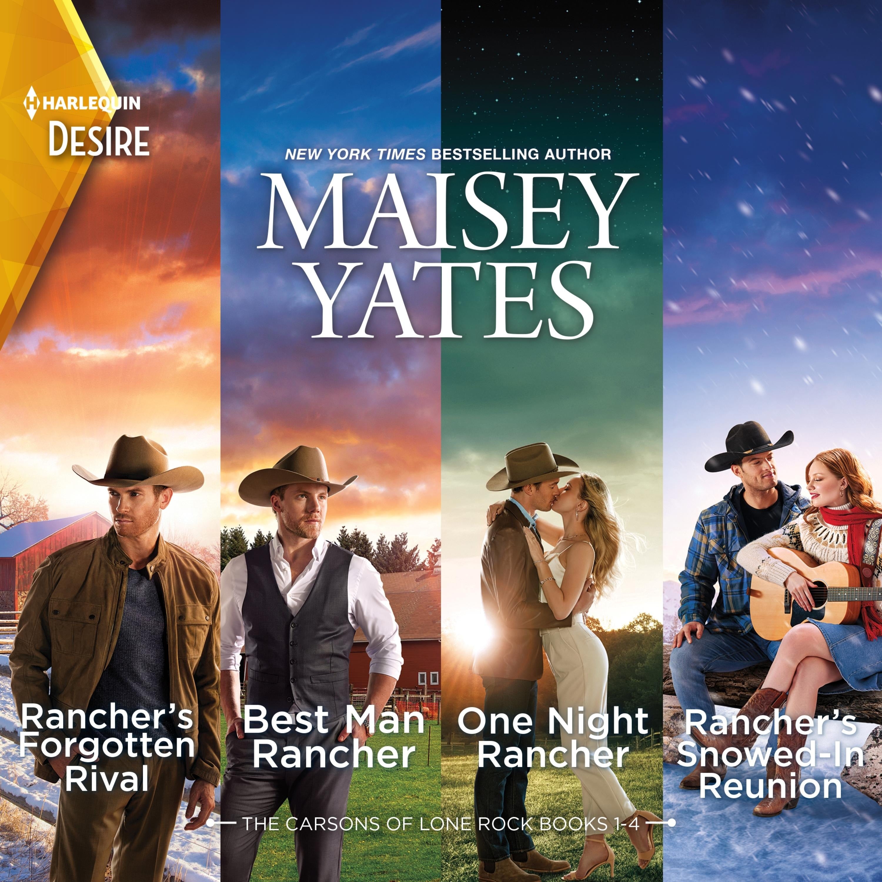 The Carsons of Lone Rock Books 1-4