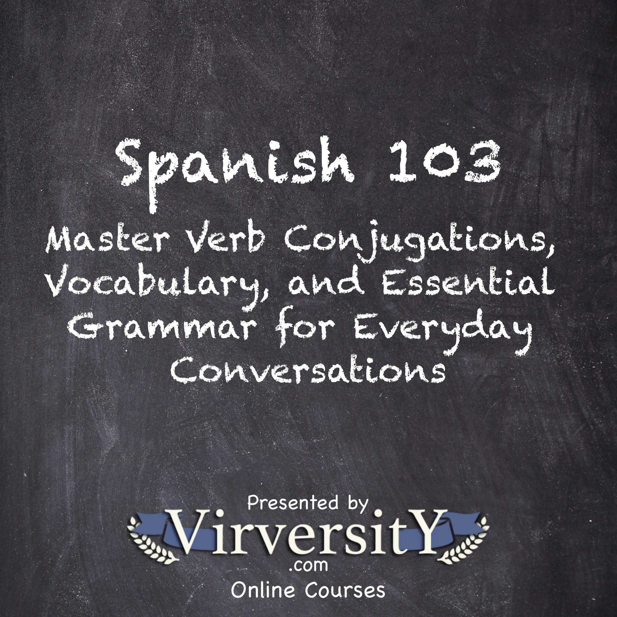 Spanish 103