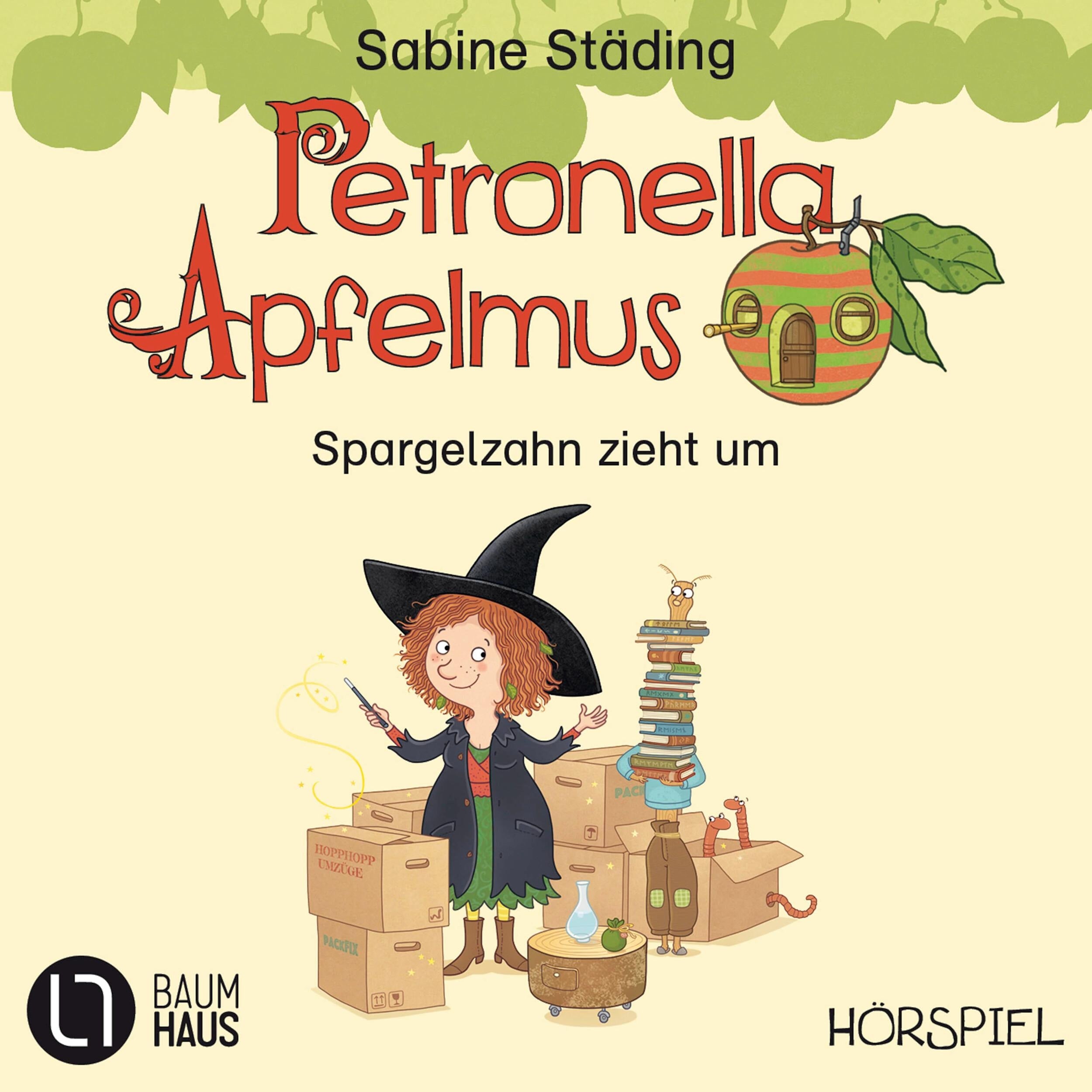 Petronella Apfelmus, Erstleser Teil 4: Spargelzahn zieht um