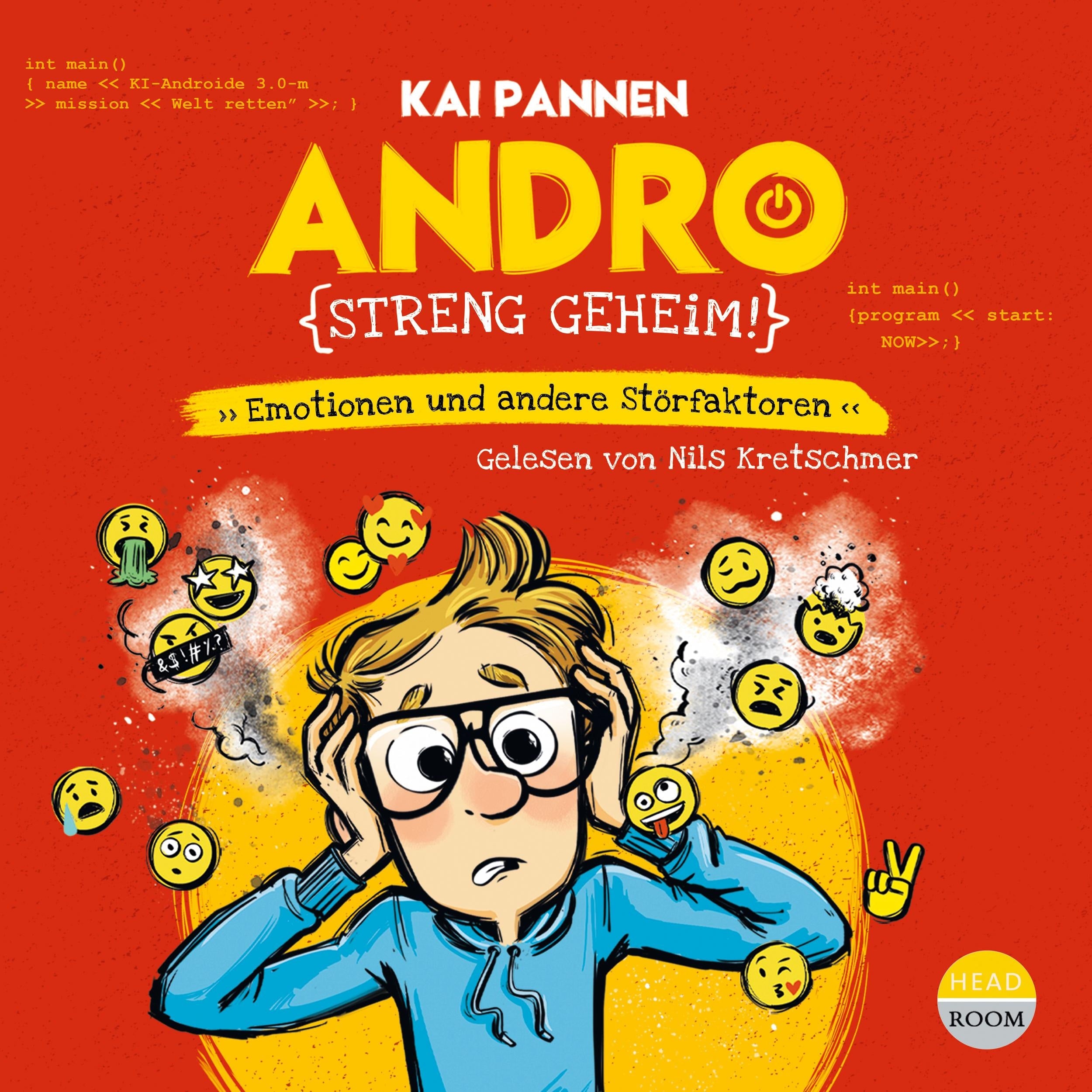 Andro, streng geheim - Emotionen und andere Störfaktoren - Andro, Band 2 (ungekürzt)