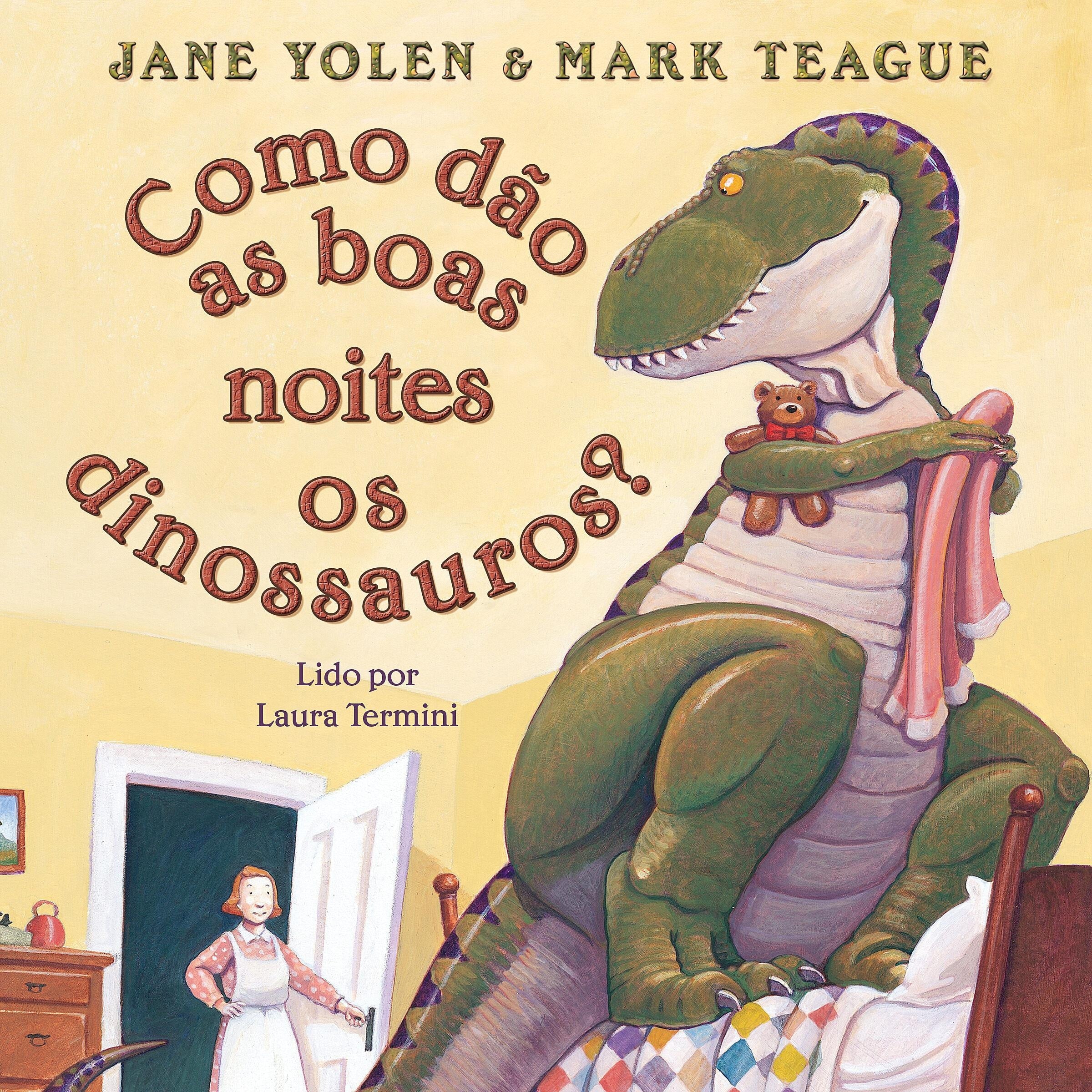 Como dão as boas noites os dinossauros?