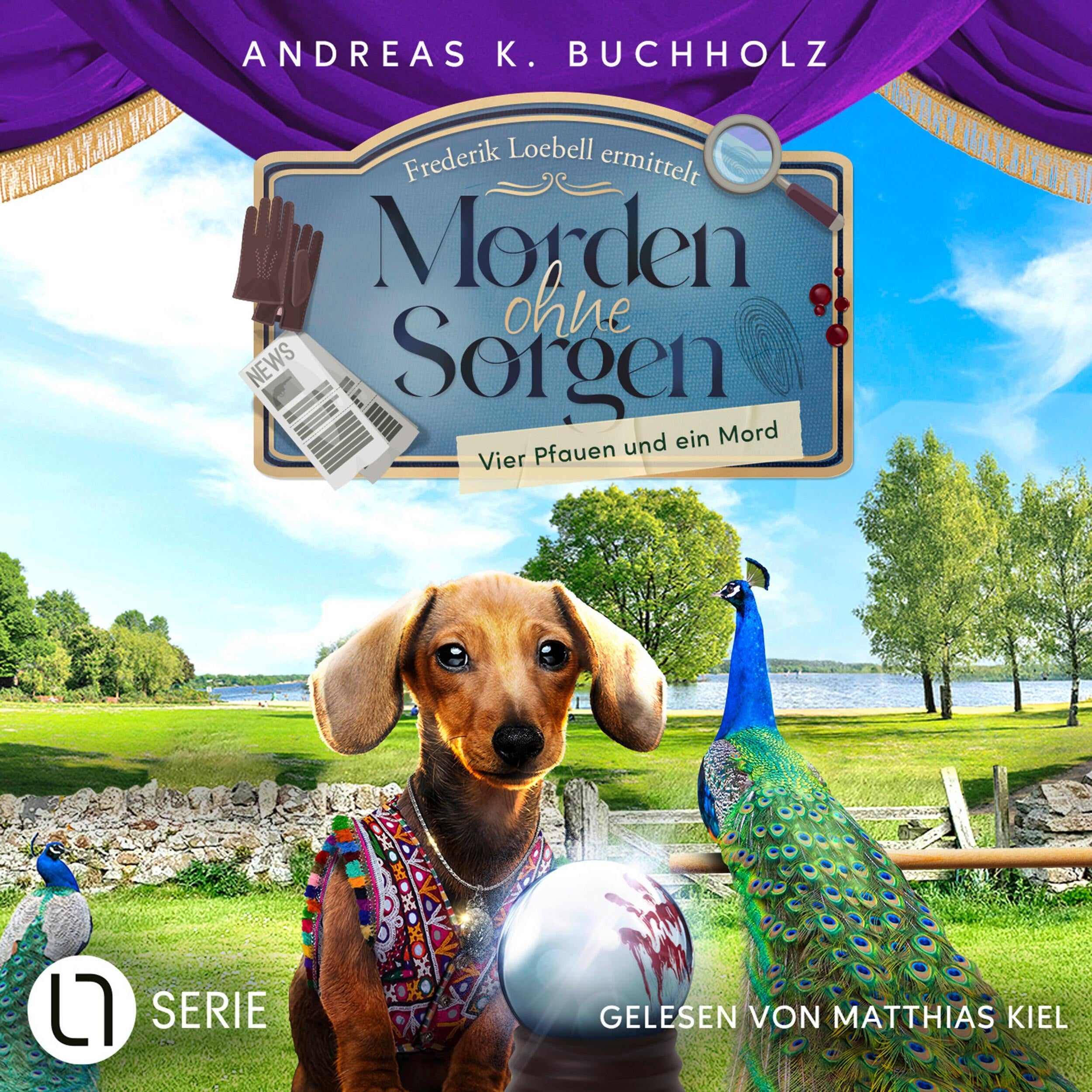 Vier Pfauen und ein Mord - Morden ohne Sorgen, Folge 5 (Ungekürzt)