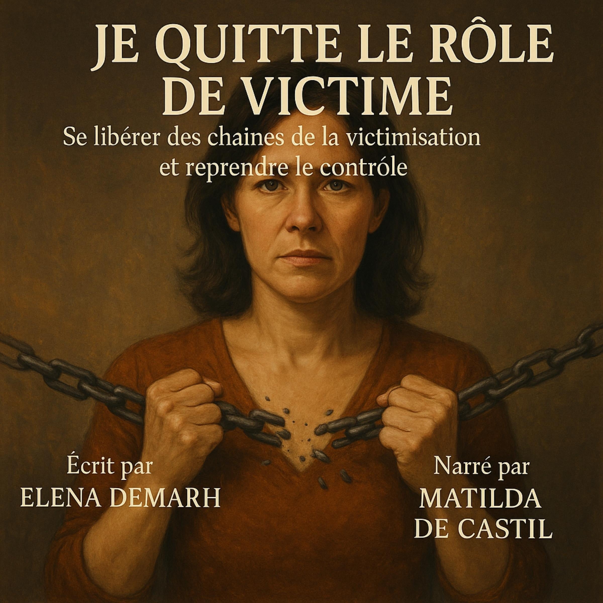 JE QUITTE LE RÔLE DE VICTIME