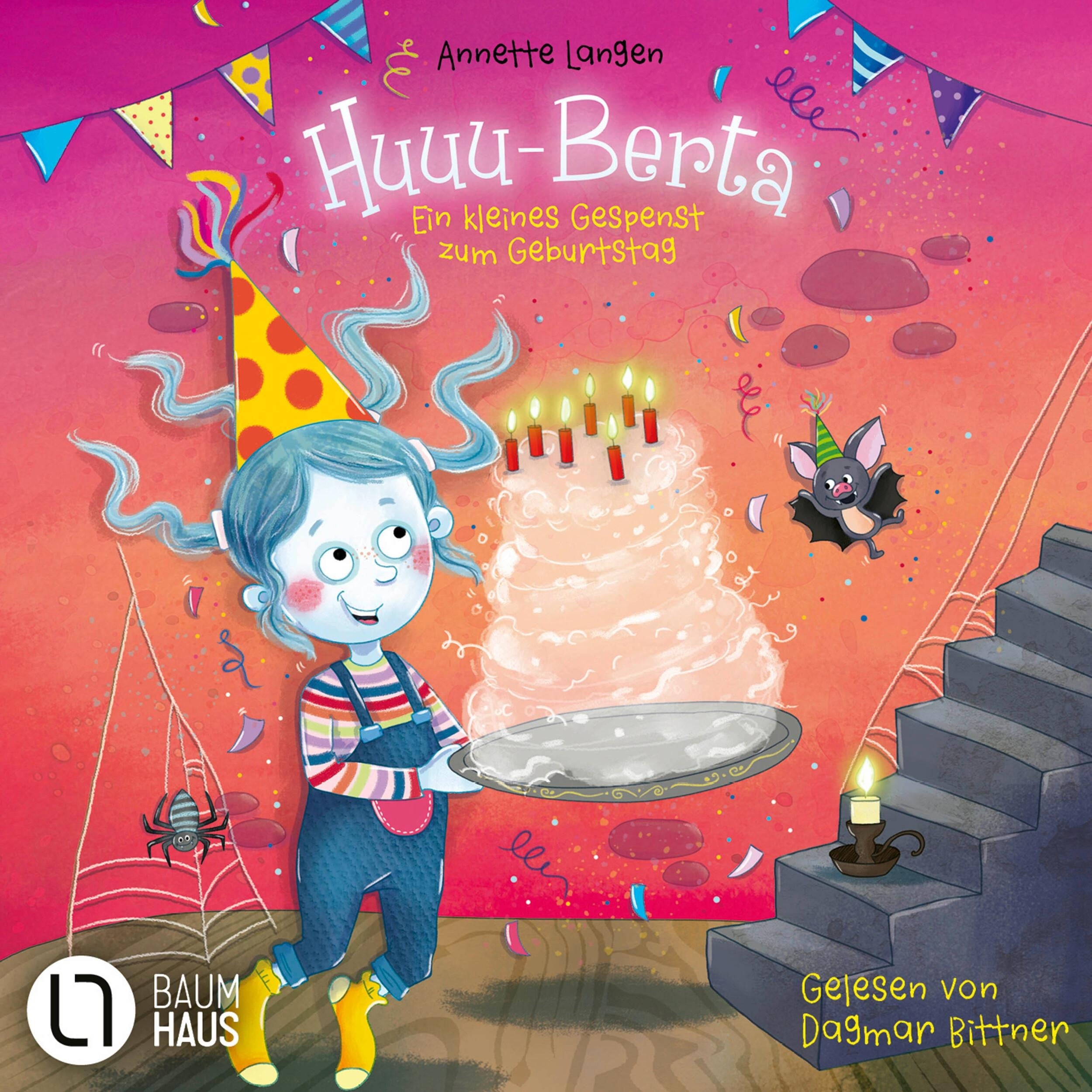 Huuu-Berta - Ein kleines Gespenst zum Geburtstag - Eine Vorlesegeschichte ab 5 Jahren über Freundschaft, Mut und Herzenswünsche (Ungekürzt)