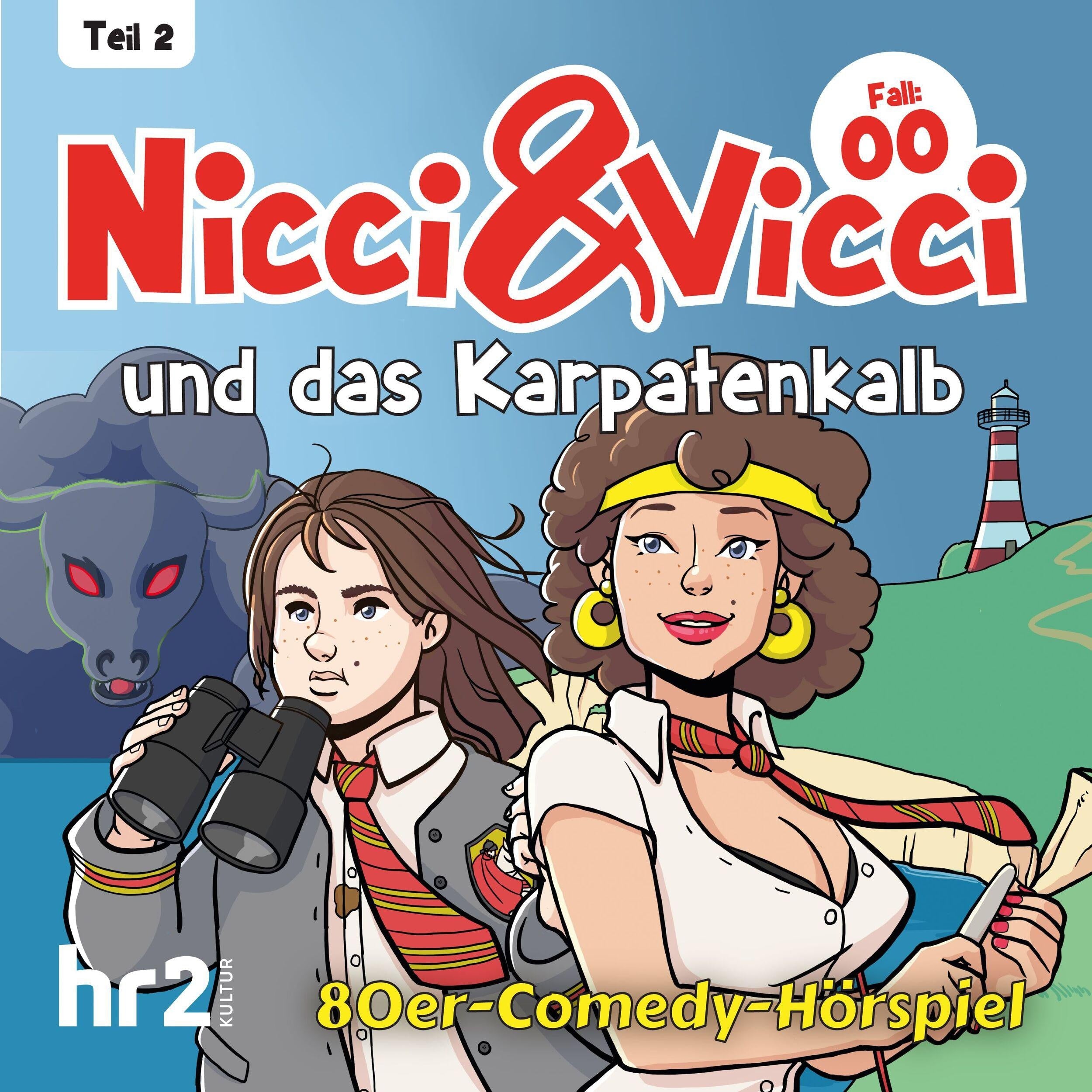 Nicci & Vicci - Ein Fall für die 2 ii-Pünktchen-Detektive, Teil 2: Fall 00: und das Karpatenkalb (ungekürzt)