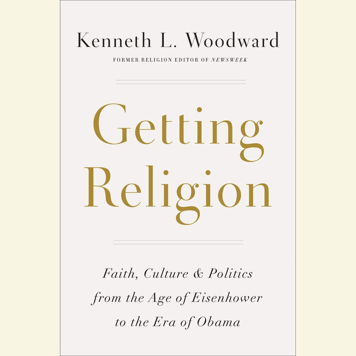 Getting Religion