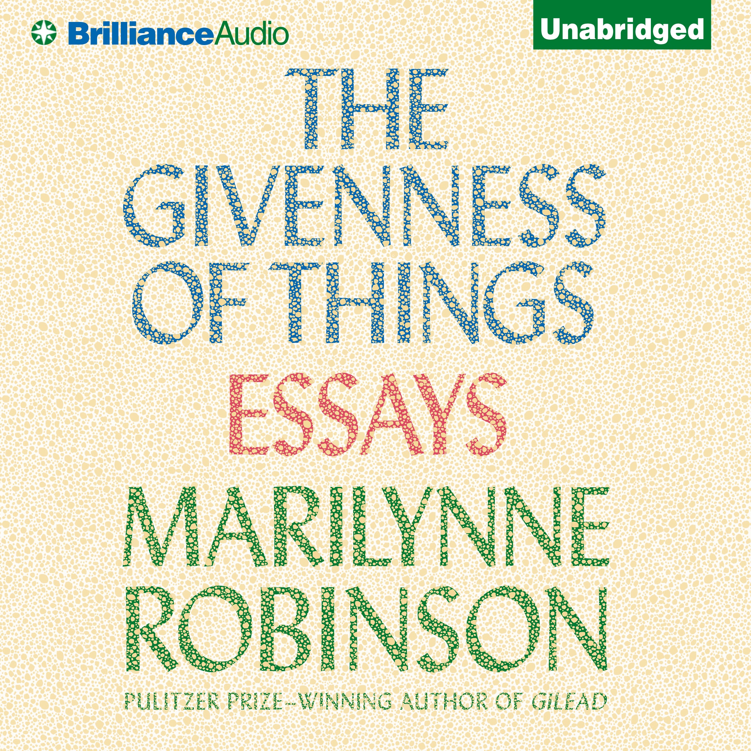 The Givenness of Things