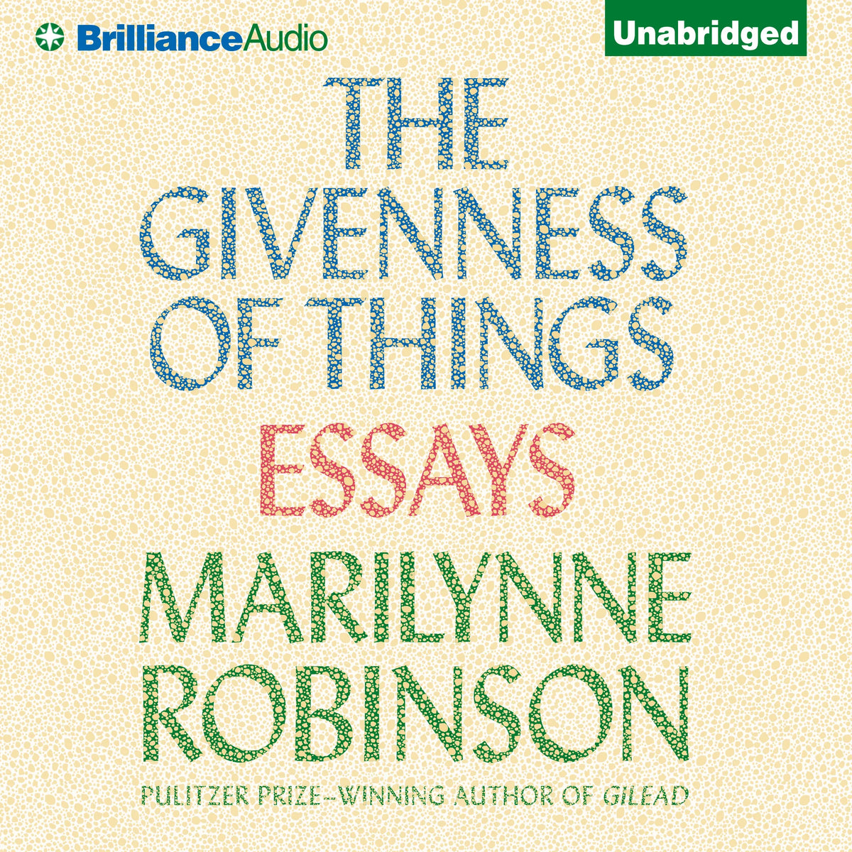 The Givenness of Things