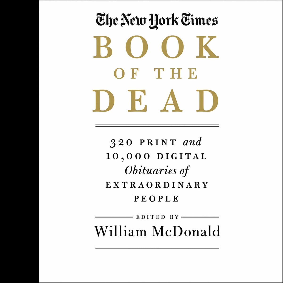 The New York Times Book of the Dead